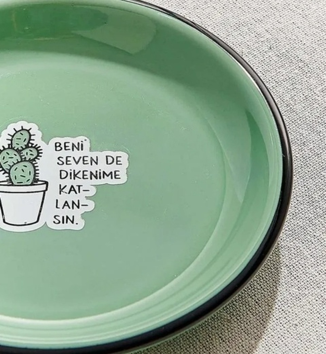 Hisli Şeyler Balon Kupa Kırmızı