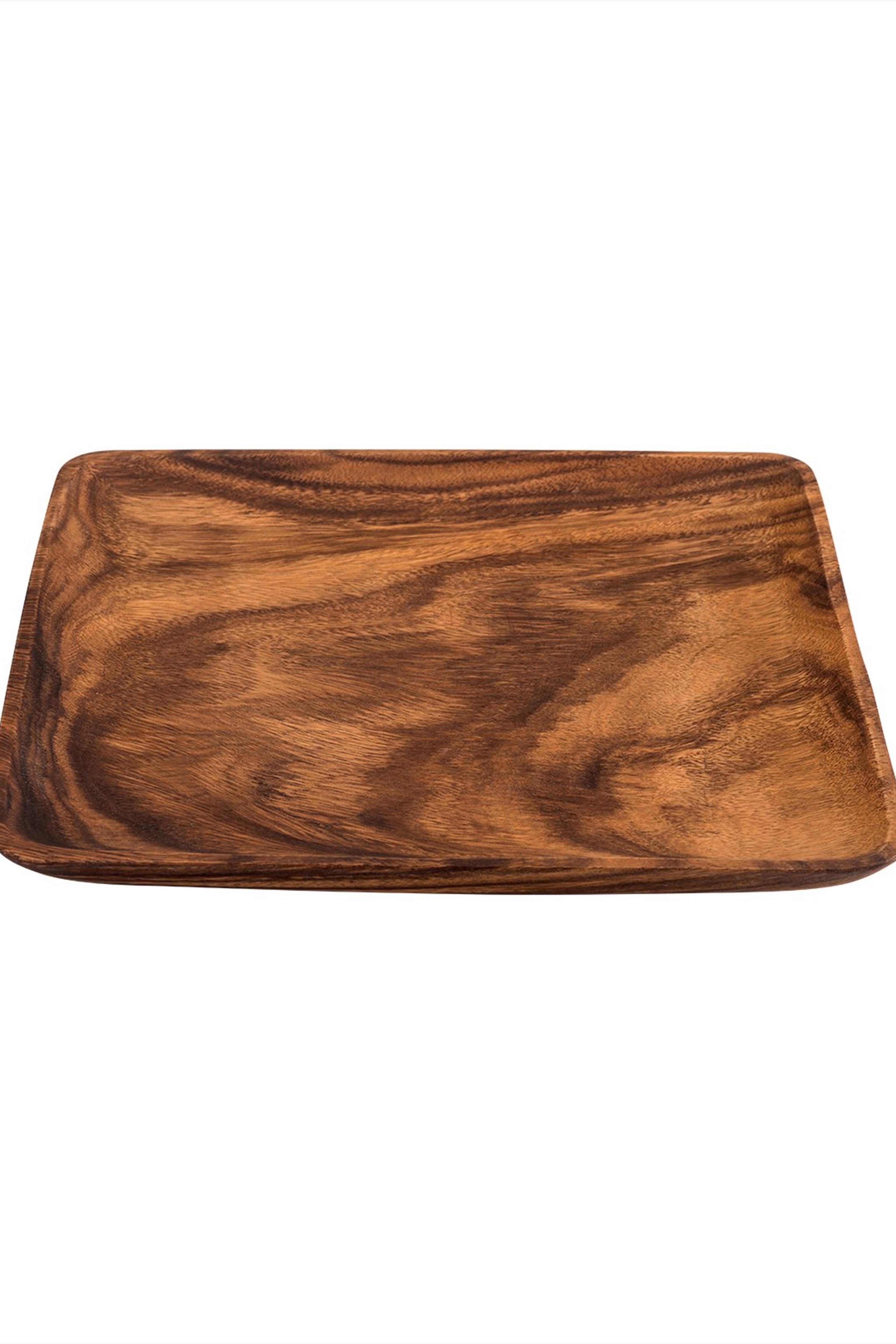 Wooden Square Supla Plate
