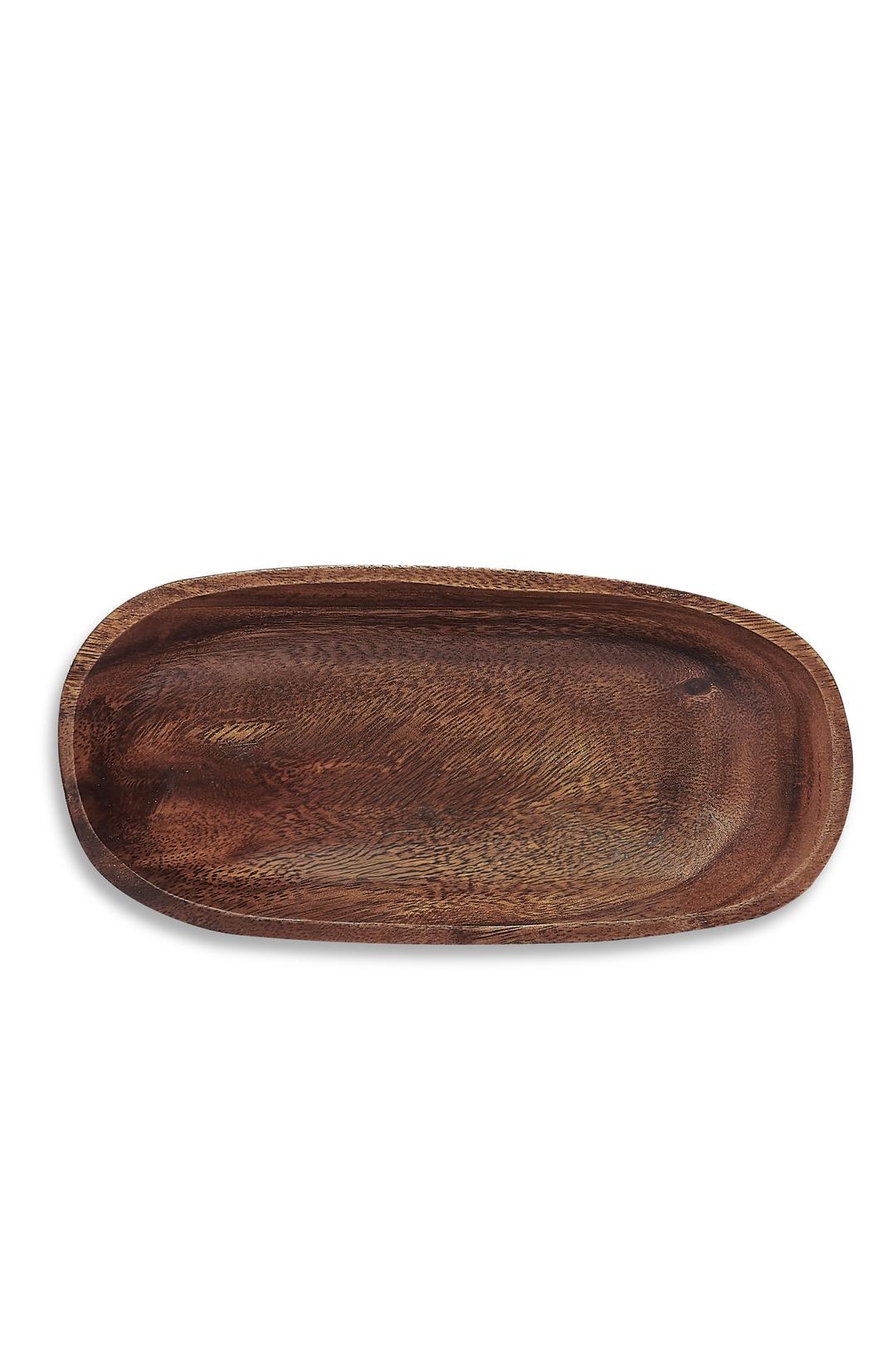 Ahşap Oval Servis Tabağı