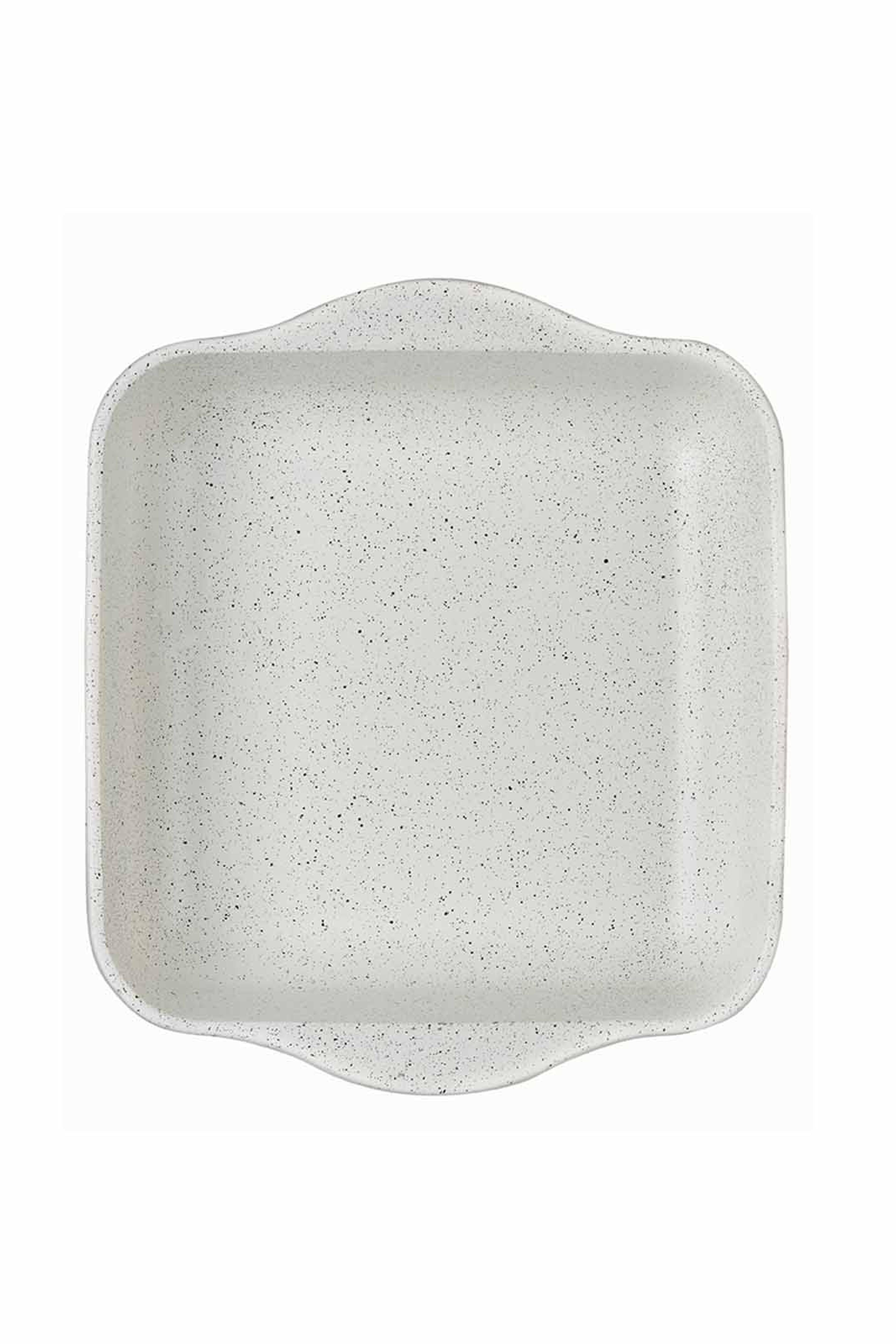Cream Non-stick Borcam Square Tray