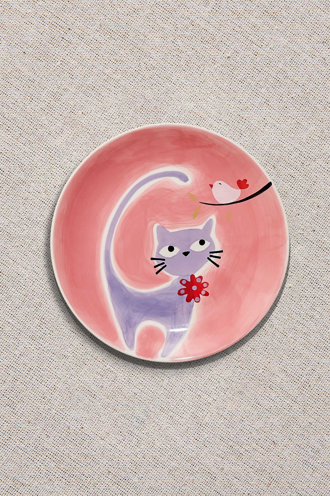 Playful Cat Seramik Pasta Tabağı