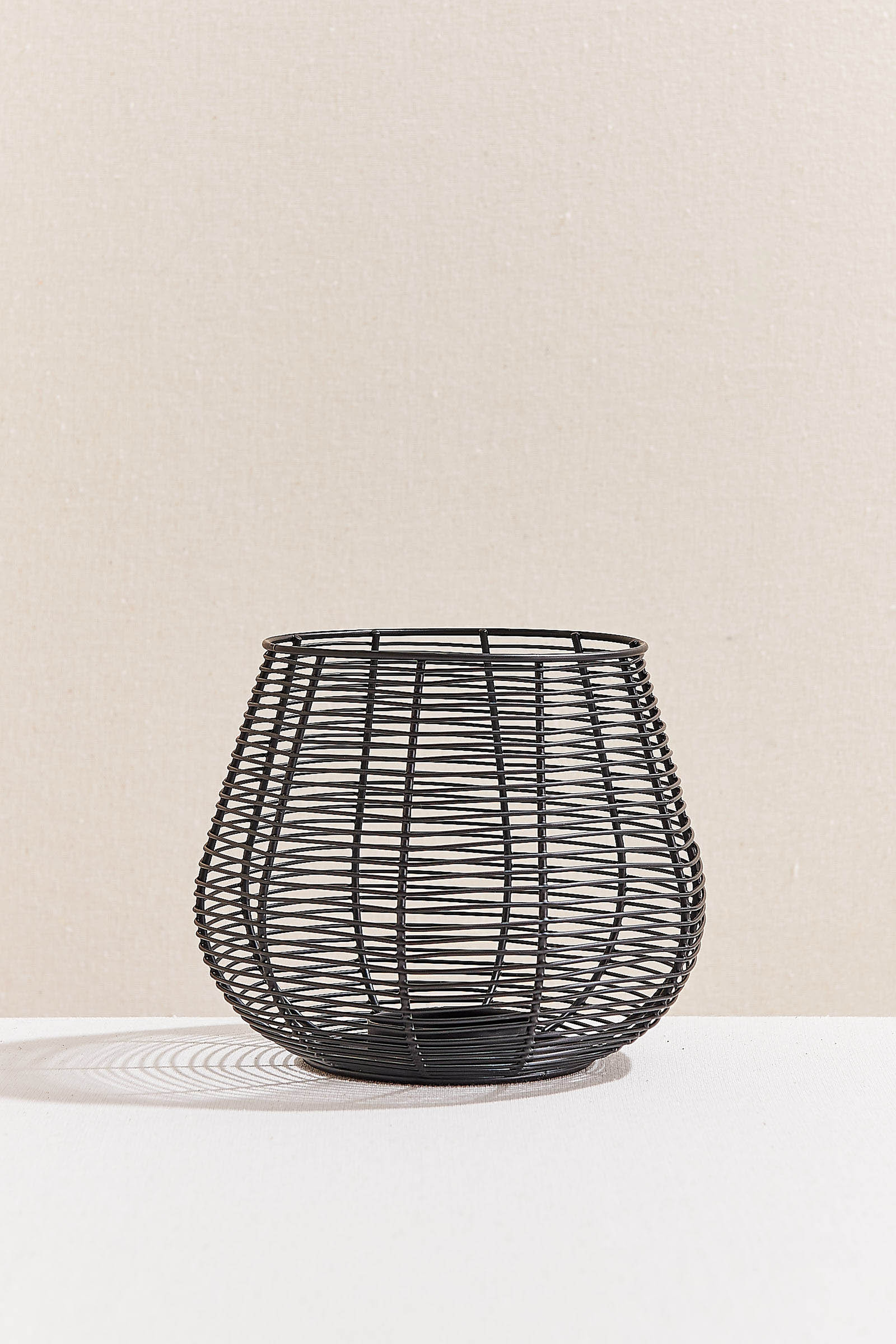 Wire Metal Tealight Mumluk L