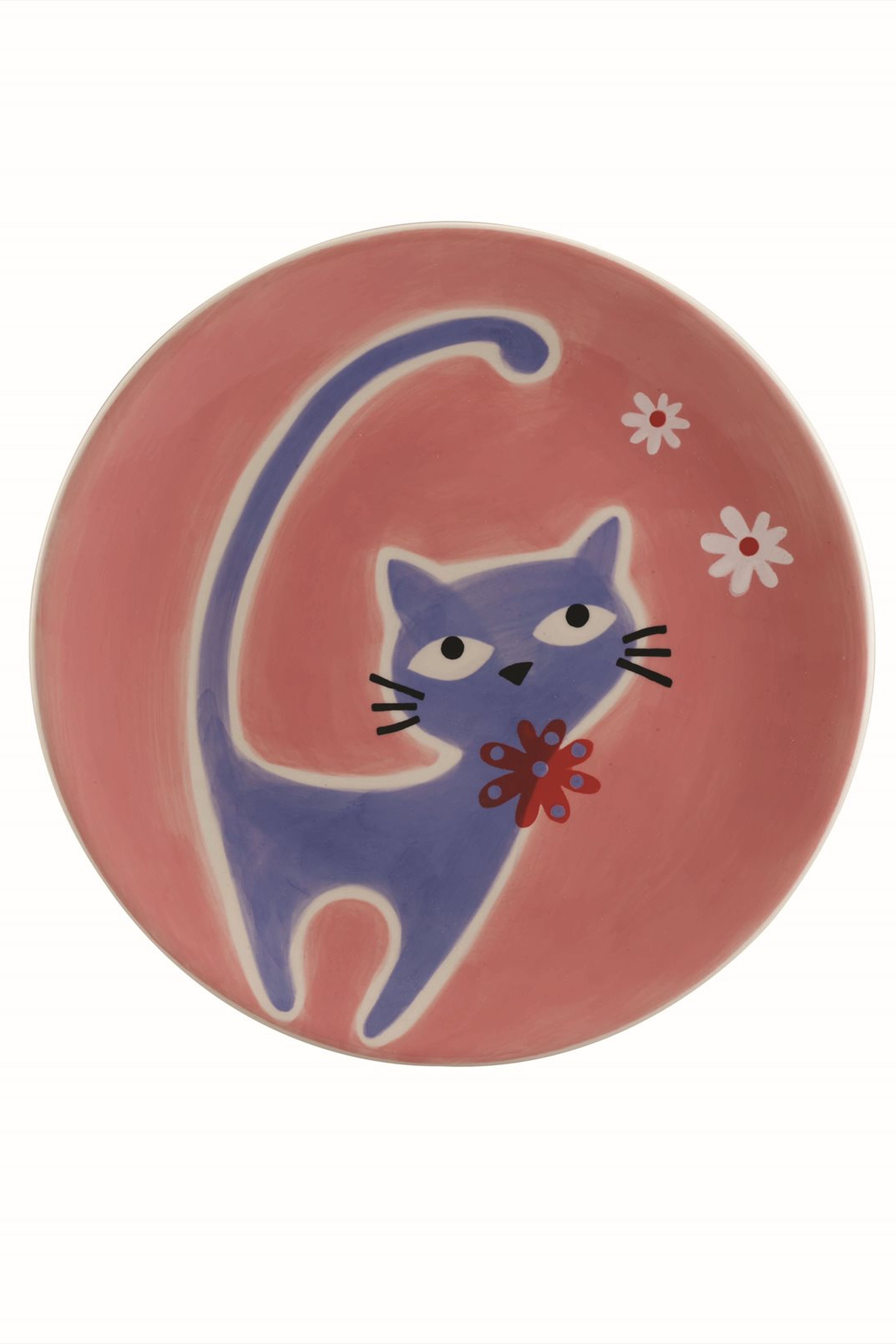 Playful Cat Seramik Yemek Tabağı