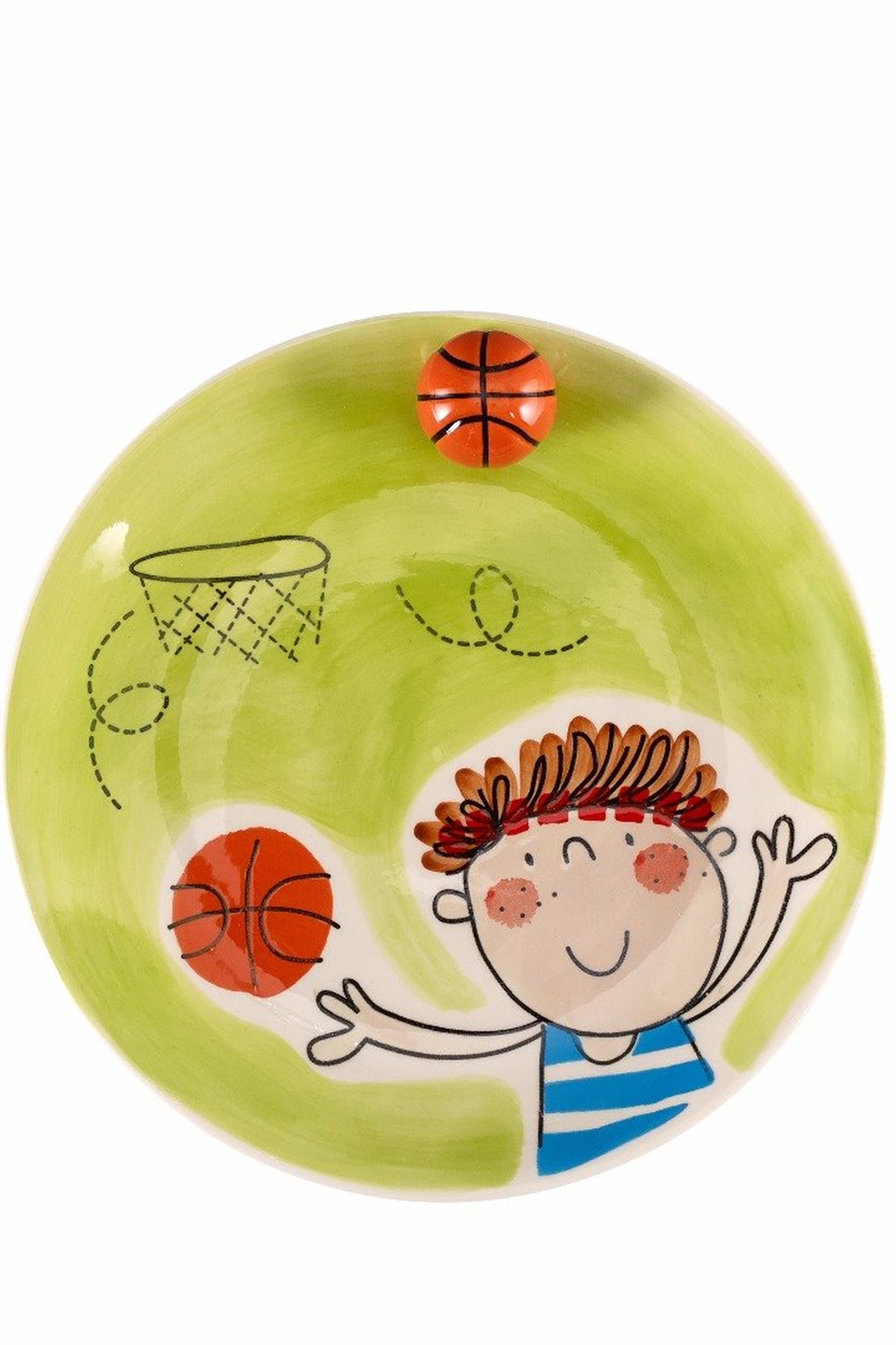 Basket Ceramic Cake Plate