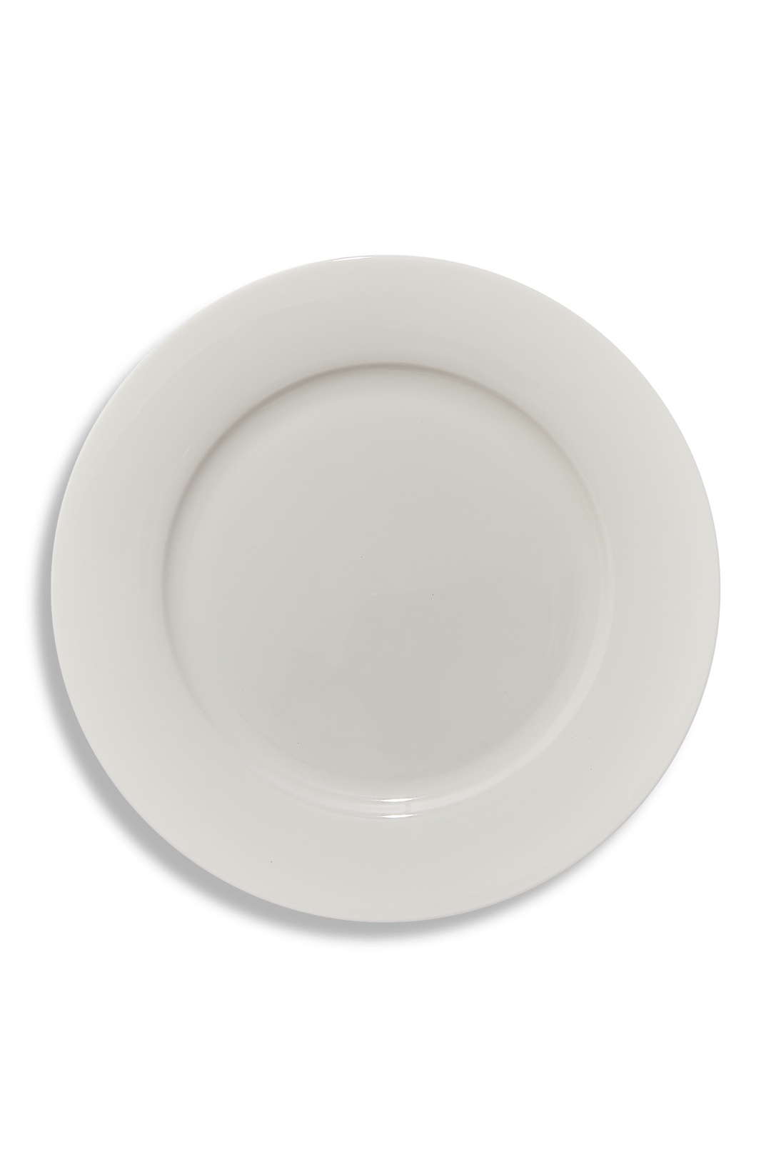 Blank 2 Porselen Yemek Tabak Beyaz