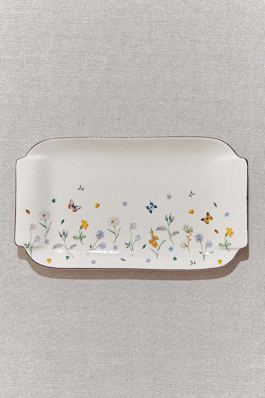 Petite Fleur Porselen Dikdörtgen Servis Tabağı