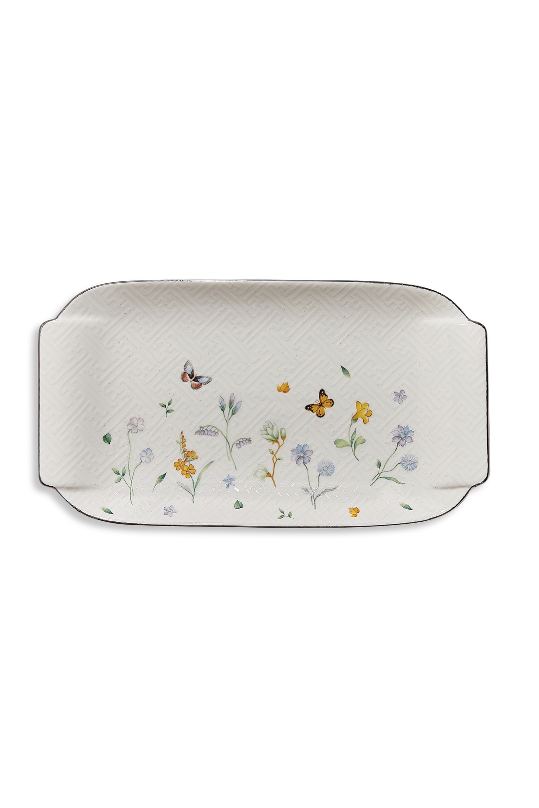 Petite Fleur Porselen Dikdörtgen Servis Tabağı 25 cm