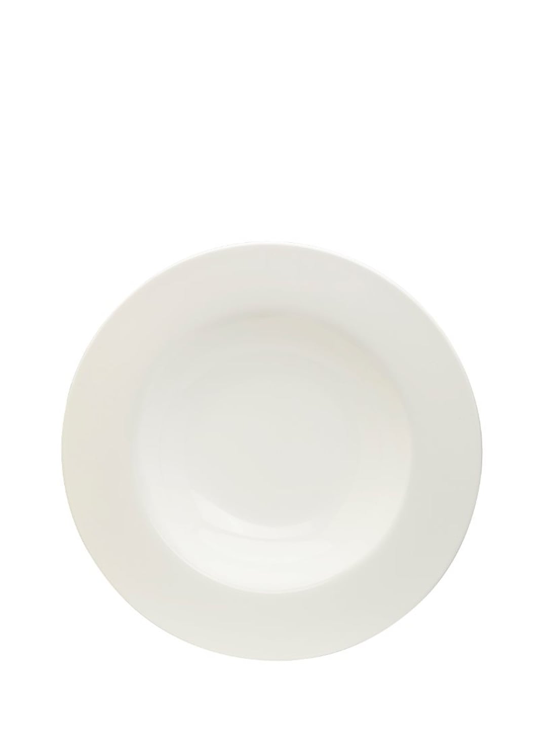 Basic Porselen Spagetti Tabak Beyaz
