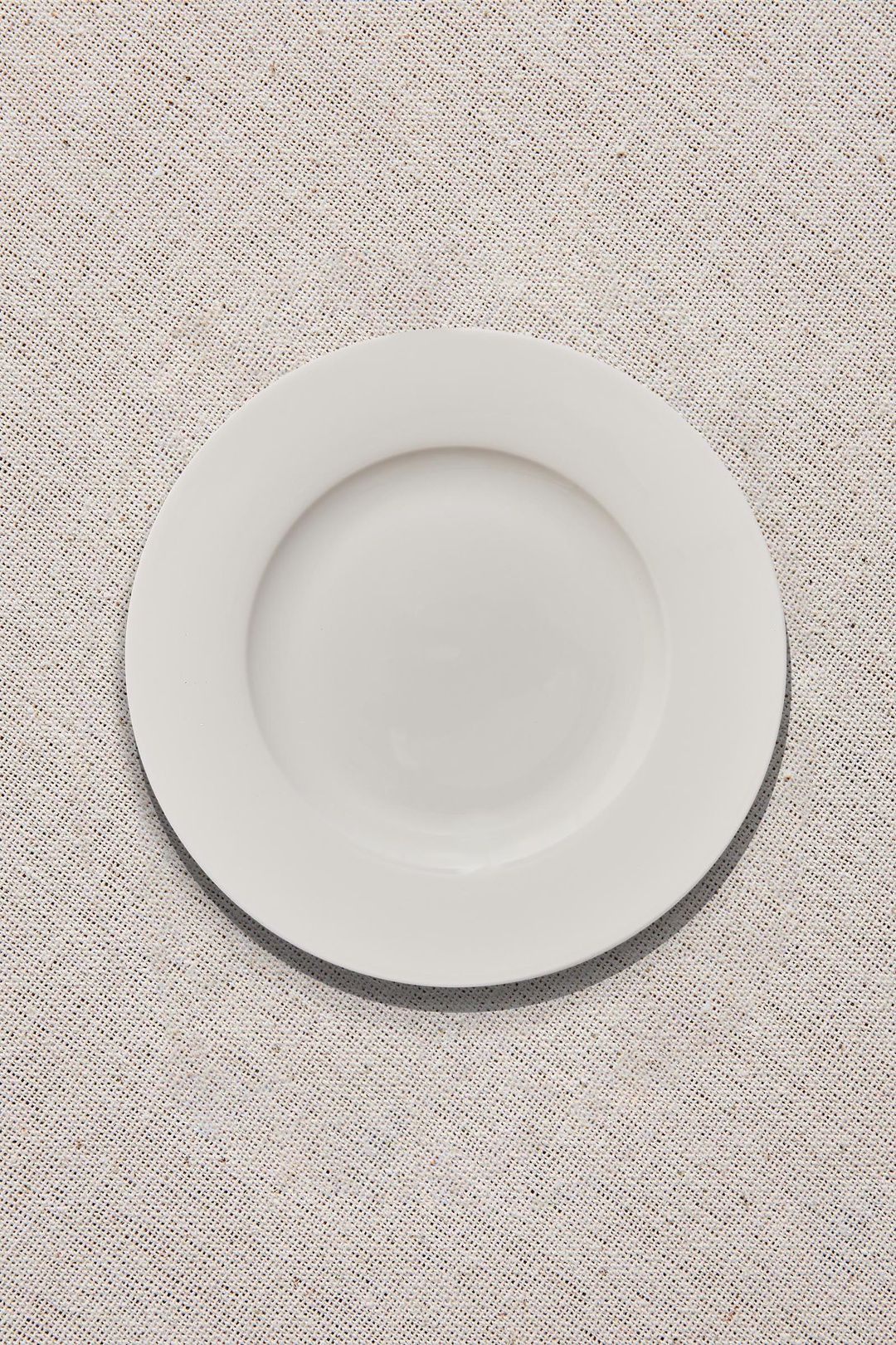 Blank 2 Porselen Pasta Tabağı Beyaz