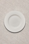 Blank 2 Porselen Pasta Tabağı Beyaz