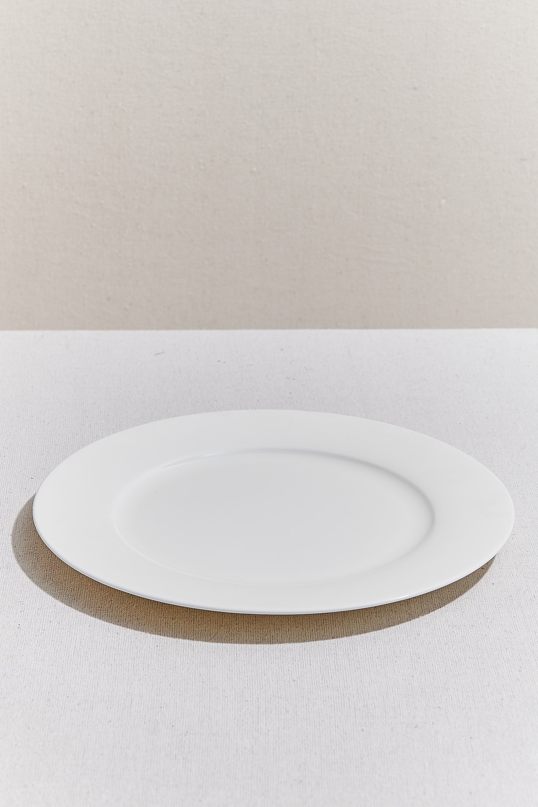 Blank 2 Porselen Pasta Tabağı Beyaz