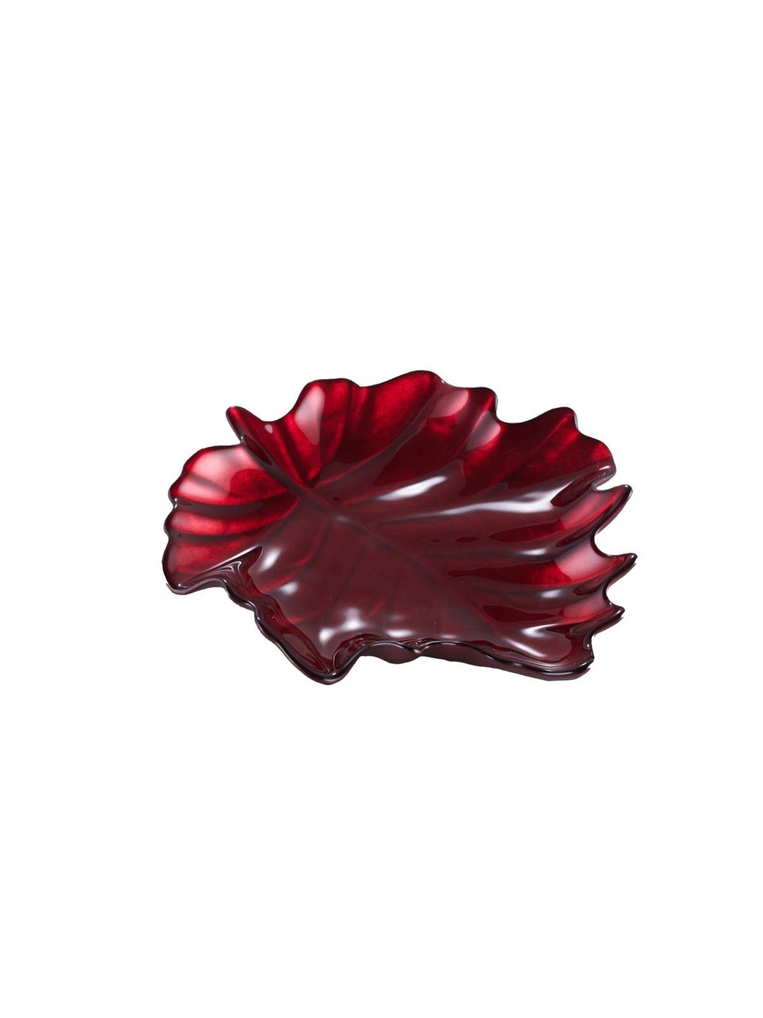 Kırmızı Yaprak Tabak 24 cm
