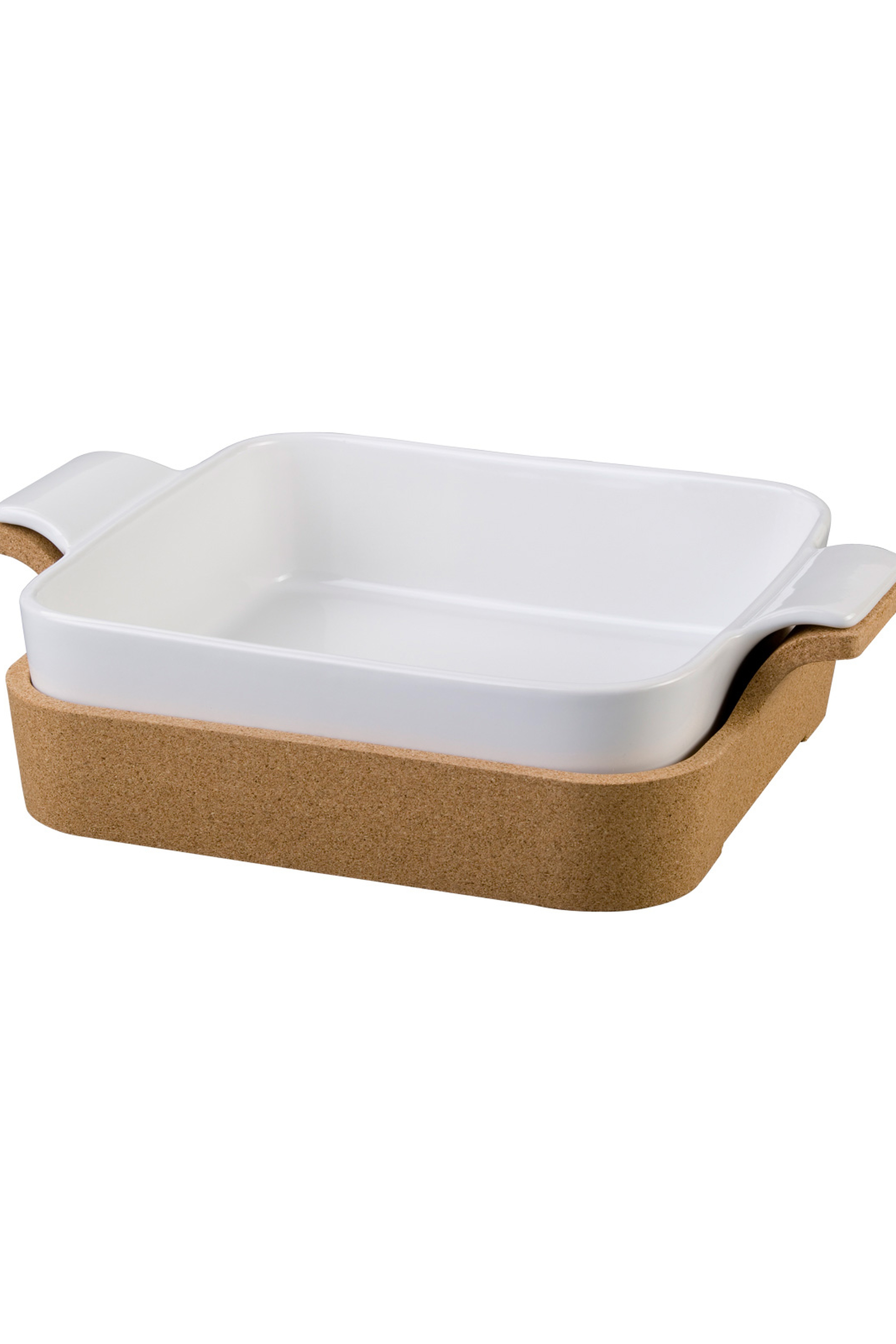 Cork Ceramic Square Bakeware