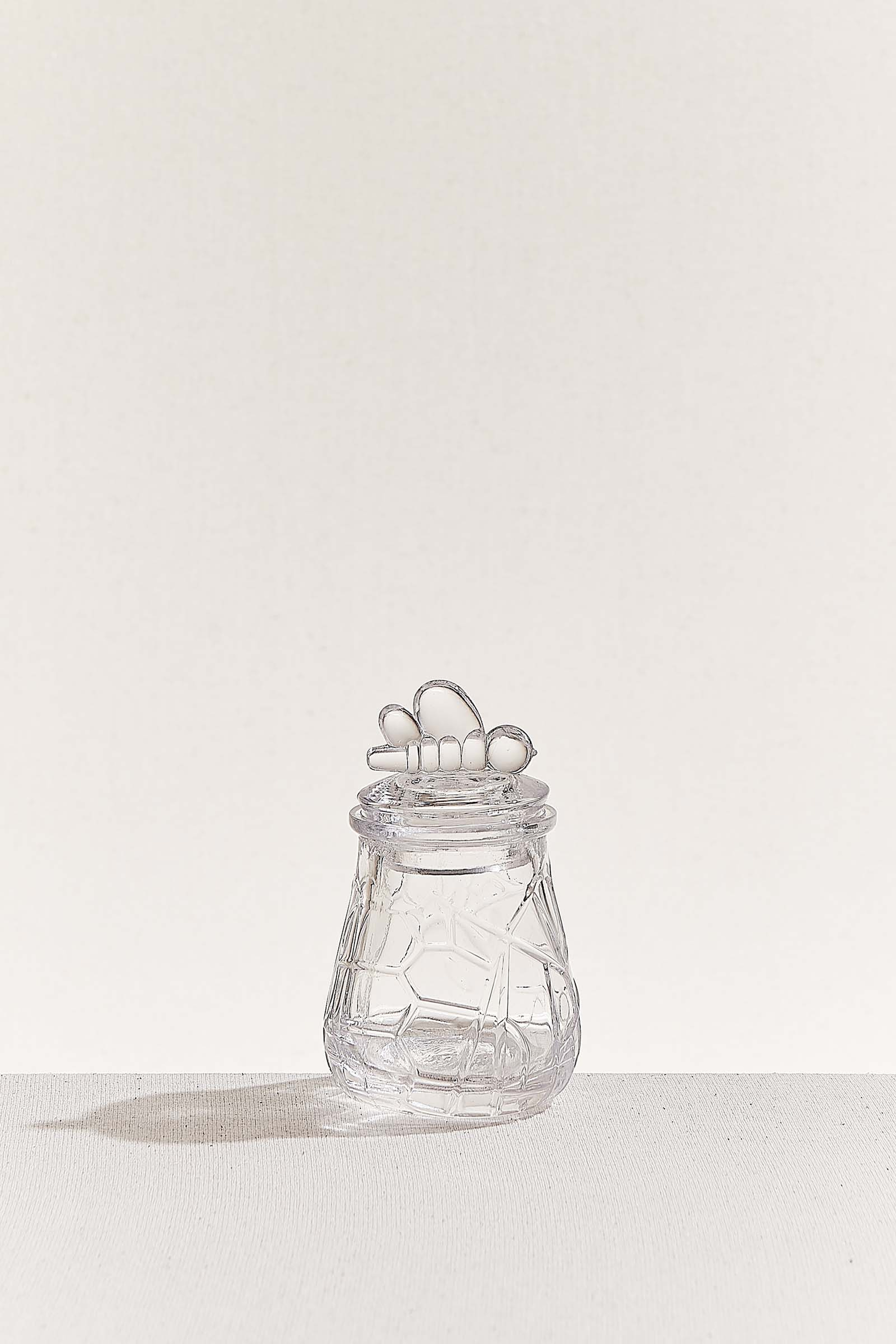 Honeycomb Honey Jar