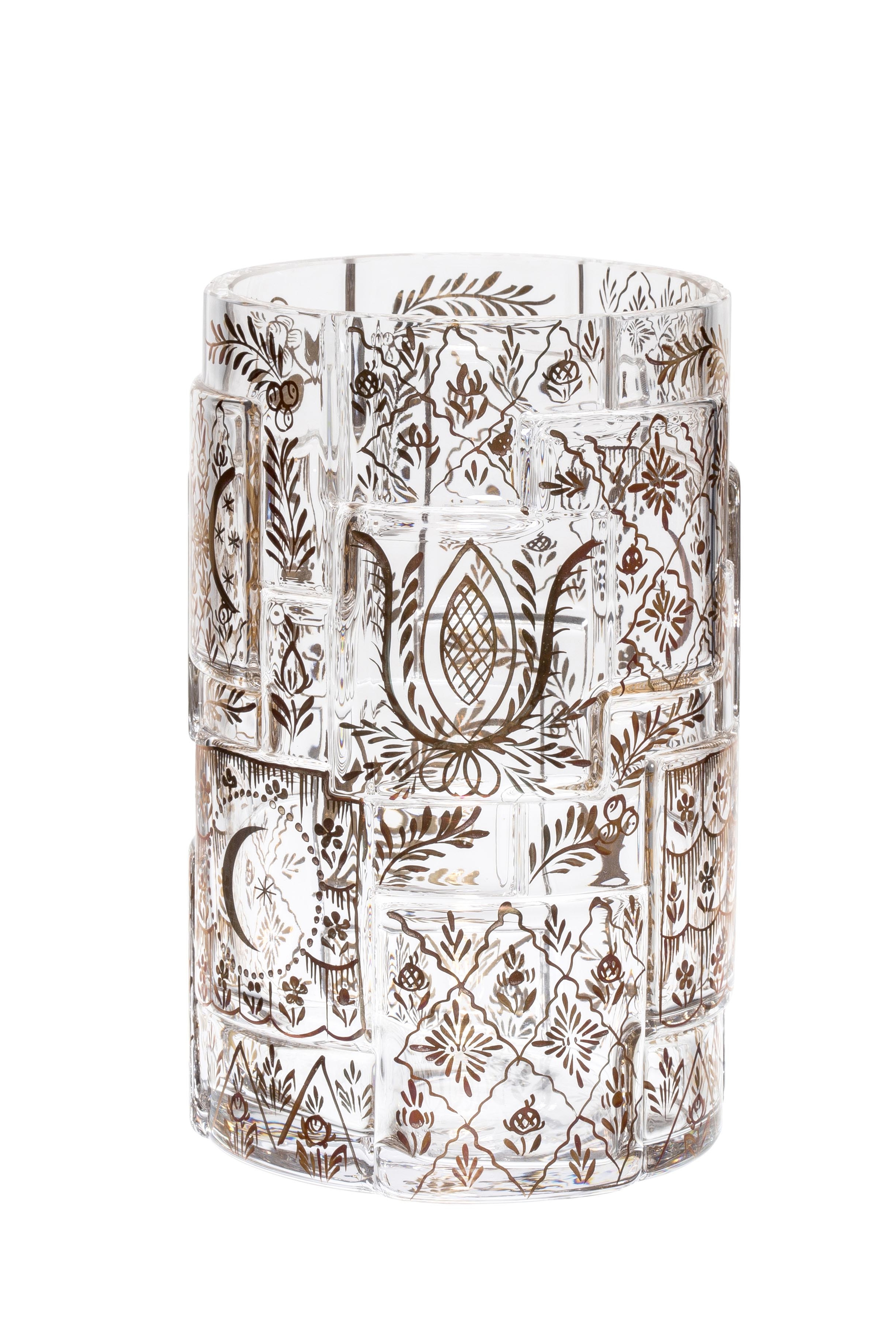 Omnia Patchwork Gold Vazo