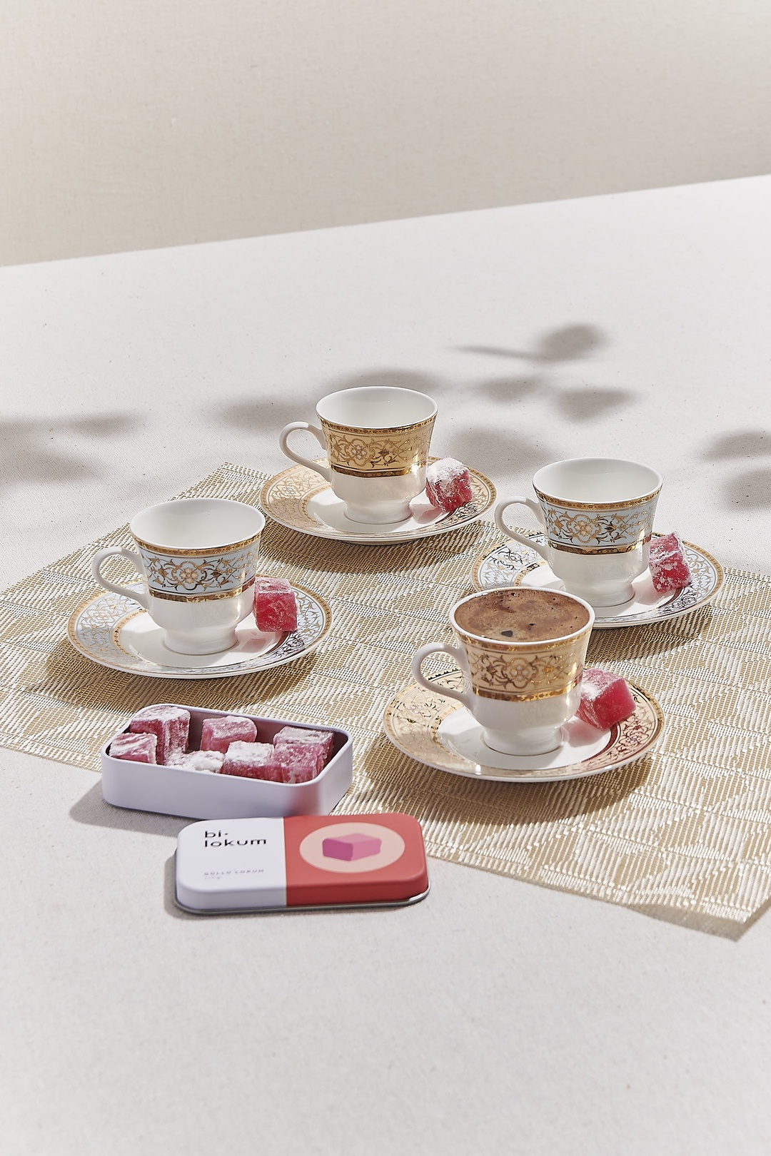 Klasik Kahve Fincanı 4'lü Set