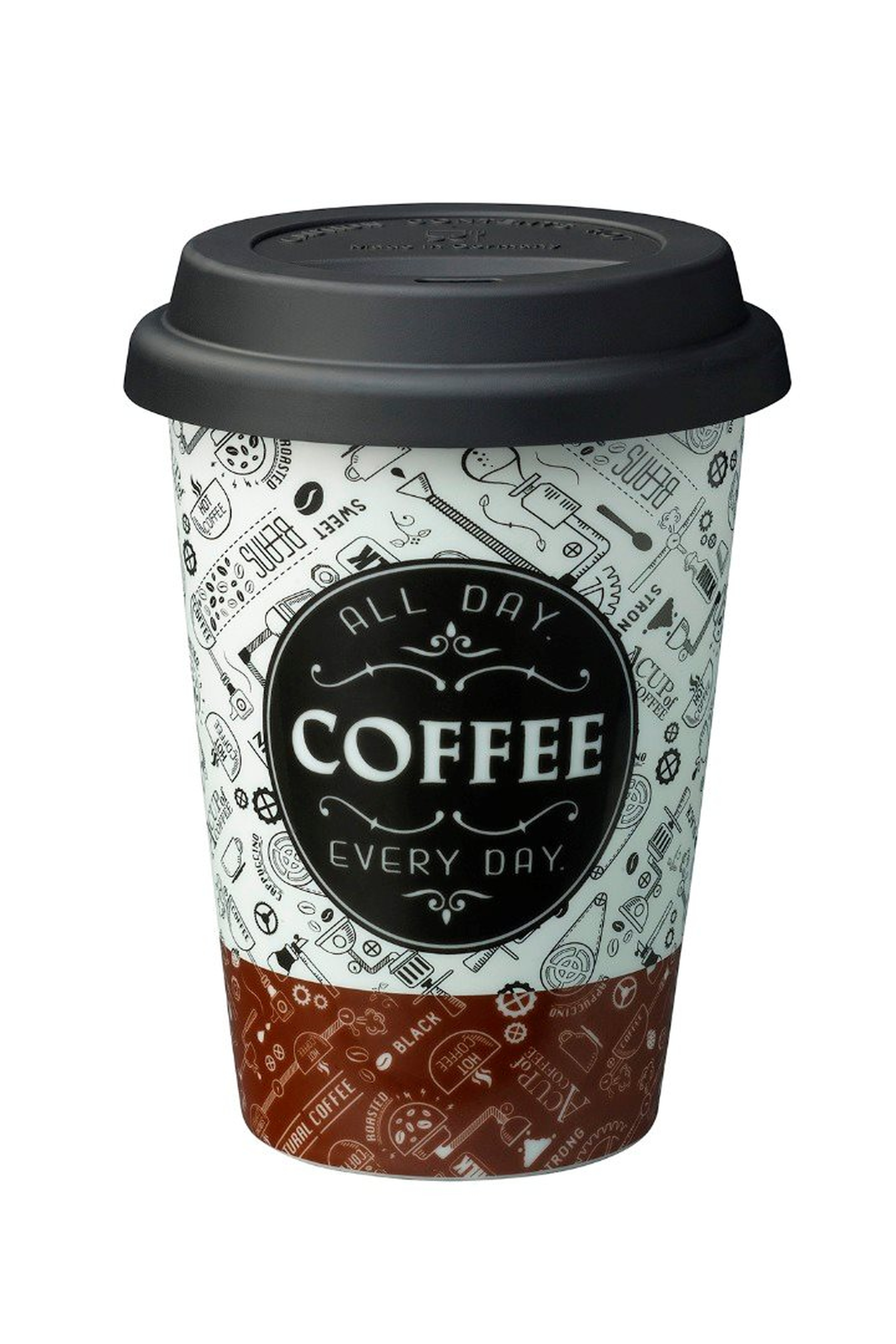 Coffee To Go Porselen Kupa