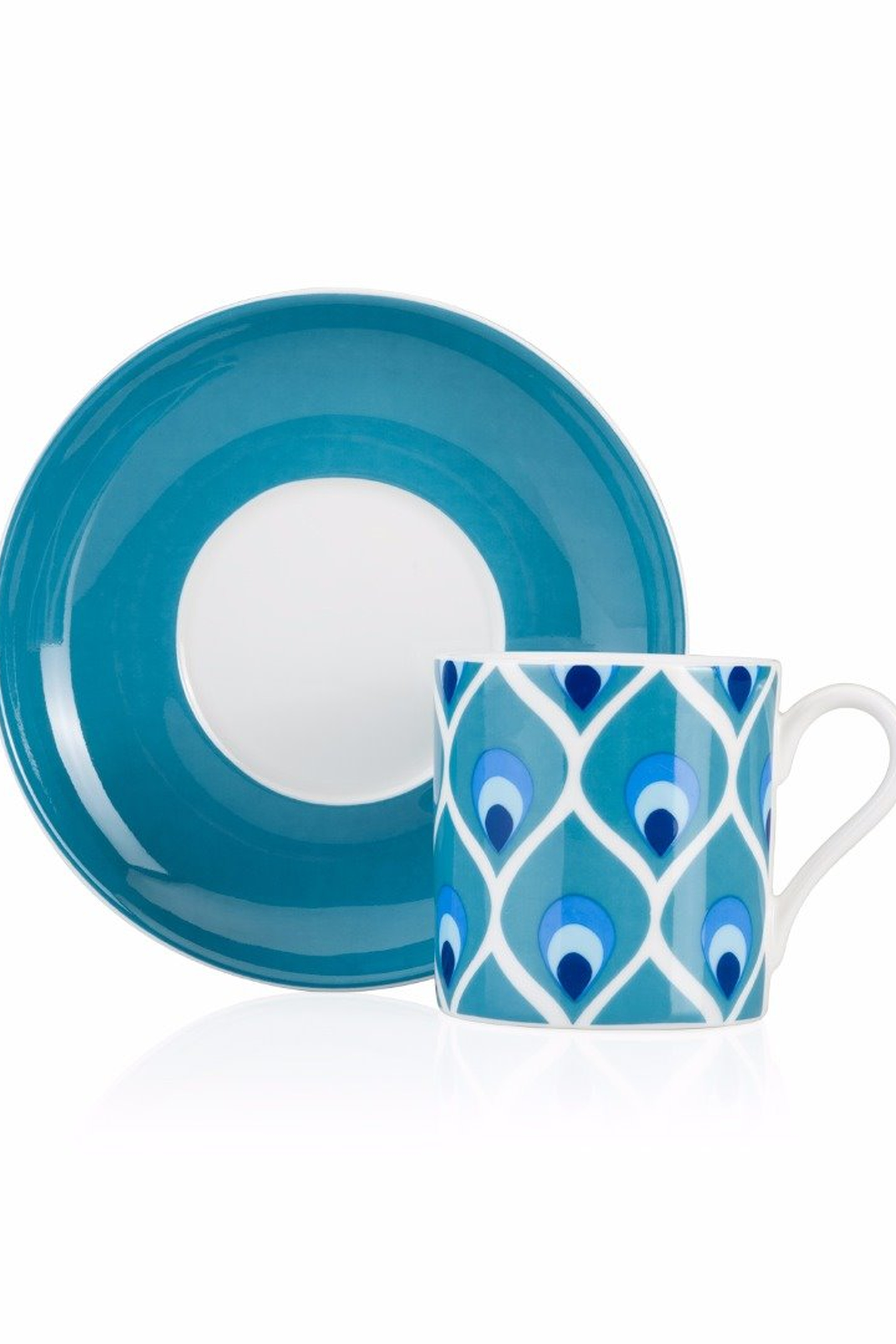 Nazar Porcelain Cup Set 4 pcs