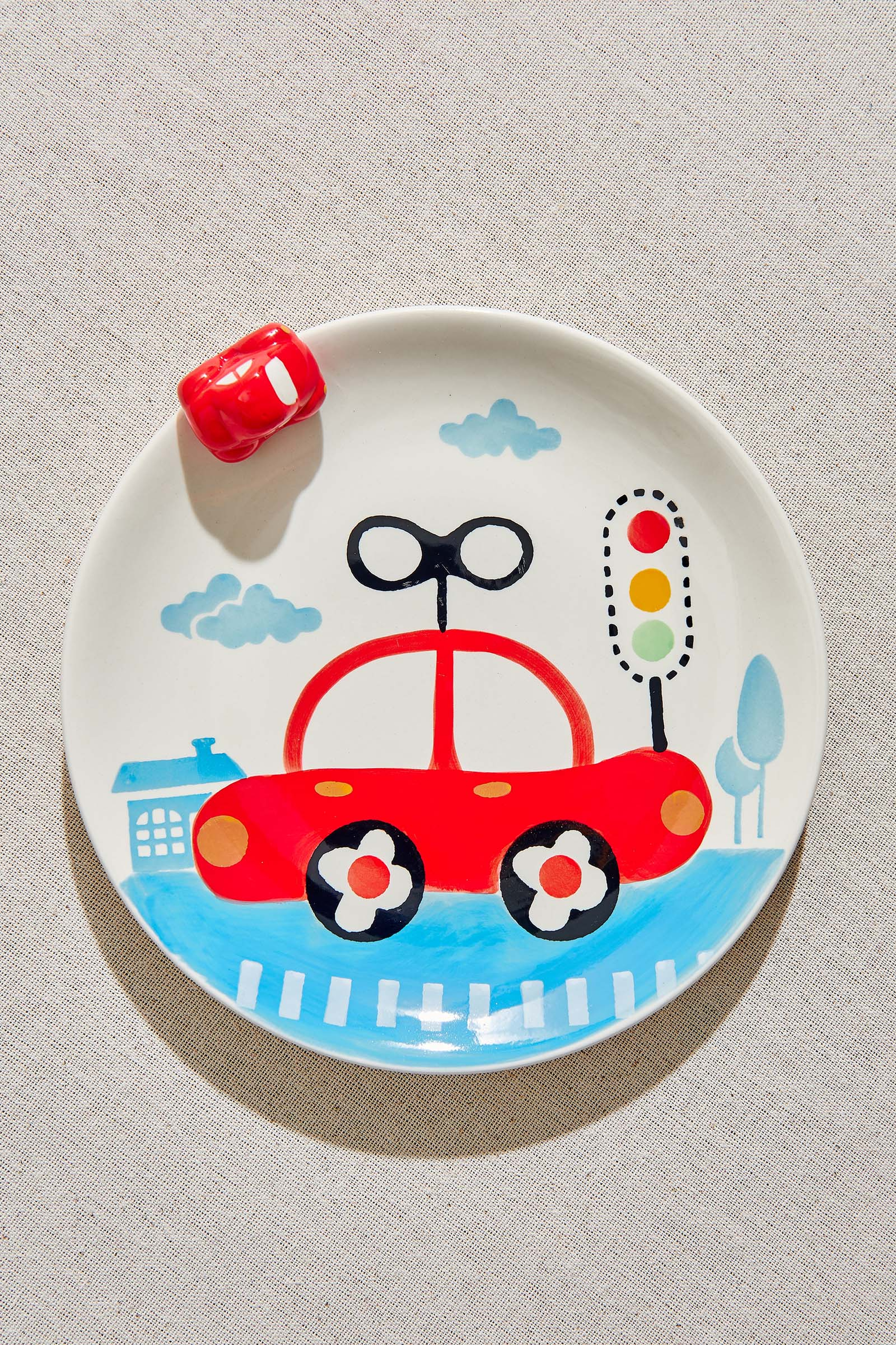 Car Seramik Pasta Tabağı
