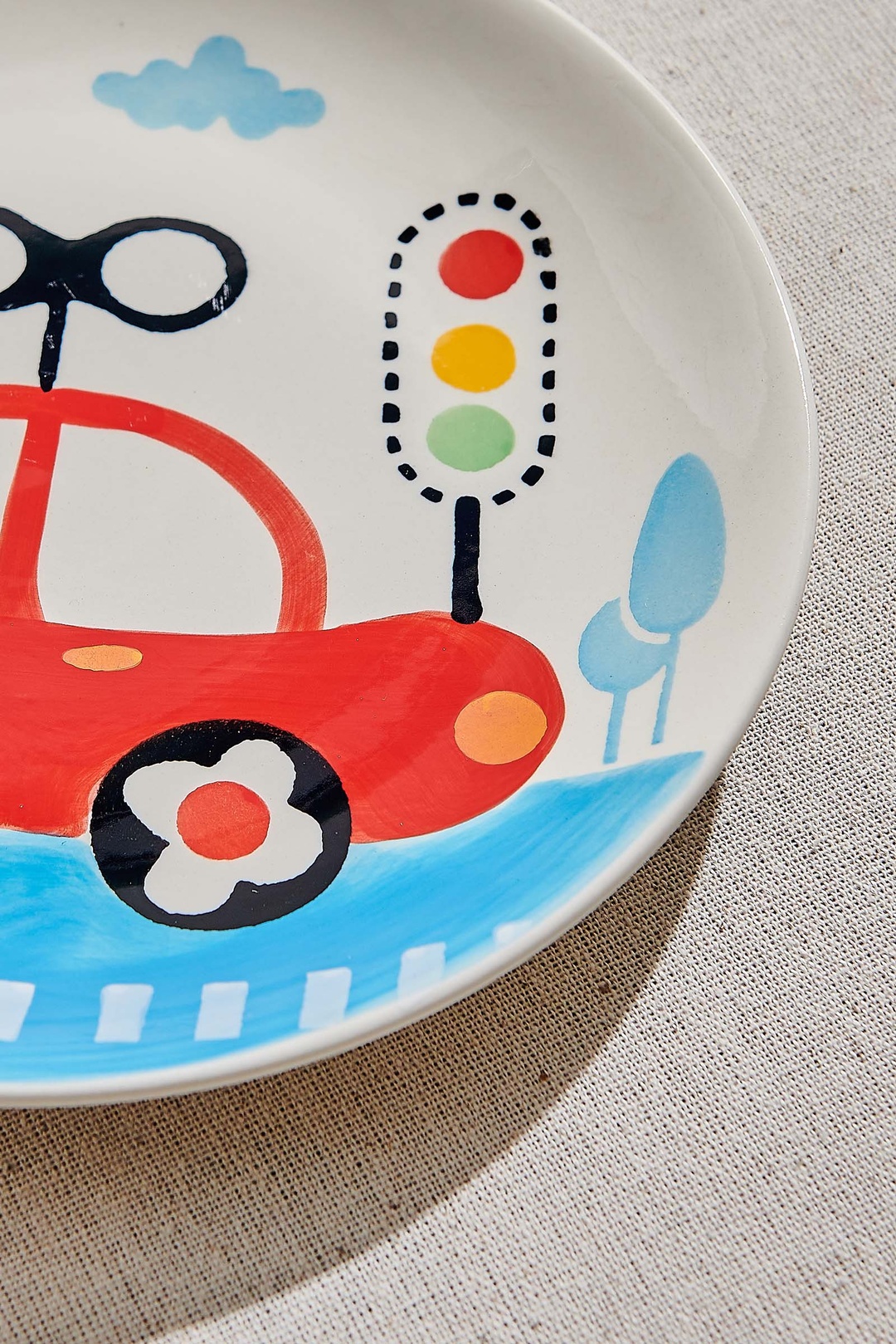 Car Seramik Pasta Tabağı