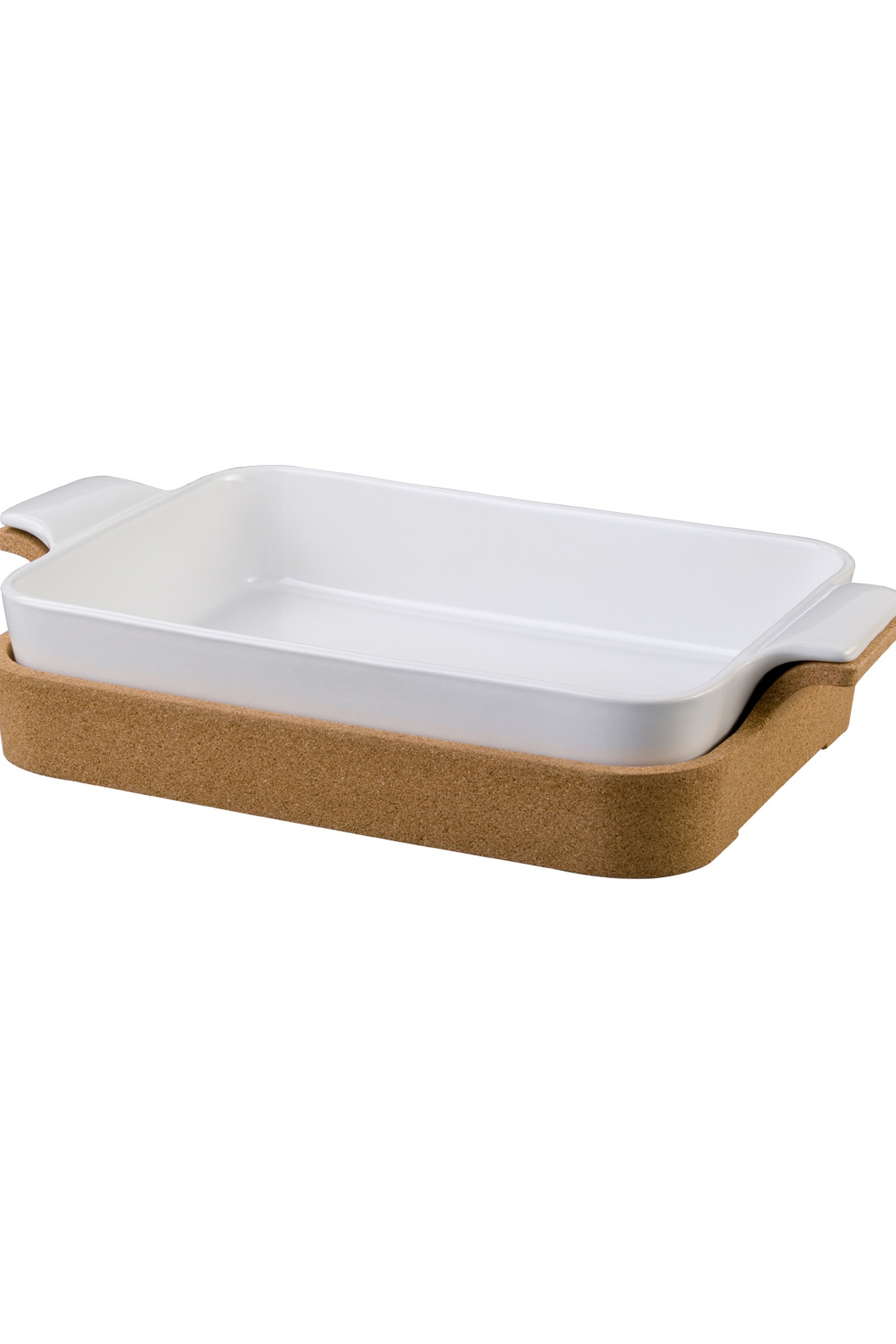 Cork Ceramic Rectangular Bakeware