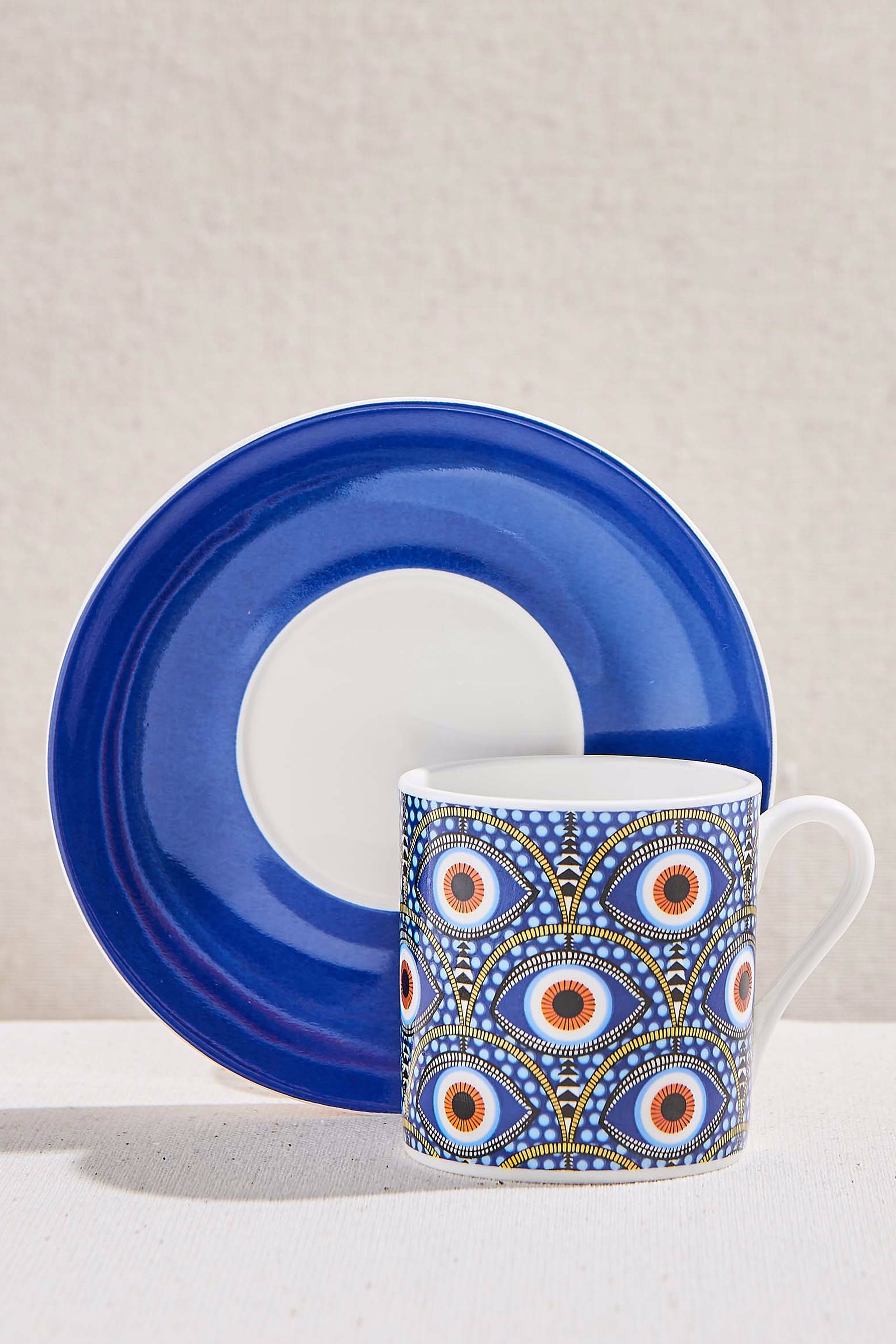 Cream Blink Porcelain Coffee Cup