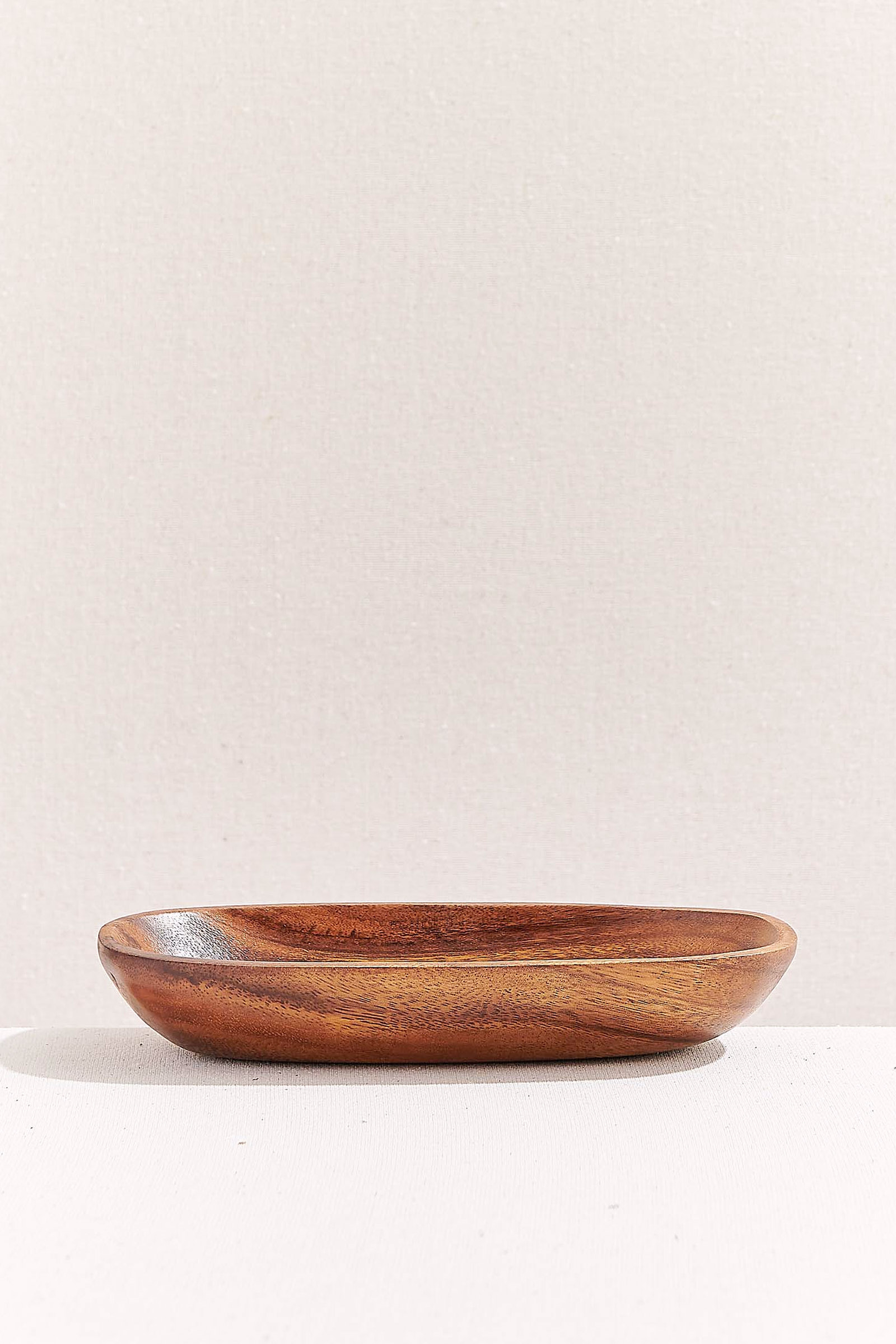 Wooden Oval Service Plate