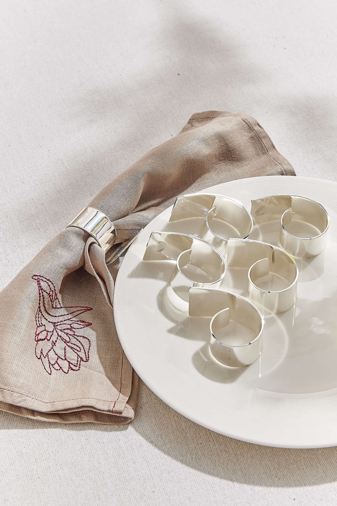 Ribbon Peçete Halkası 6'lı Set