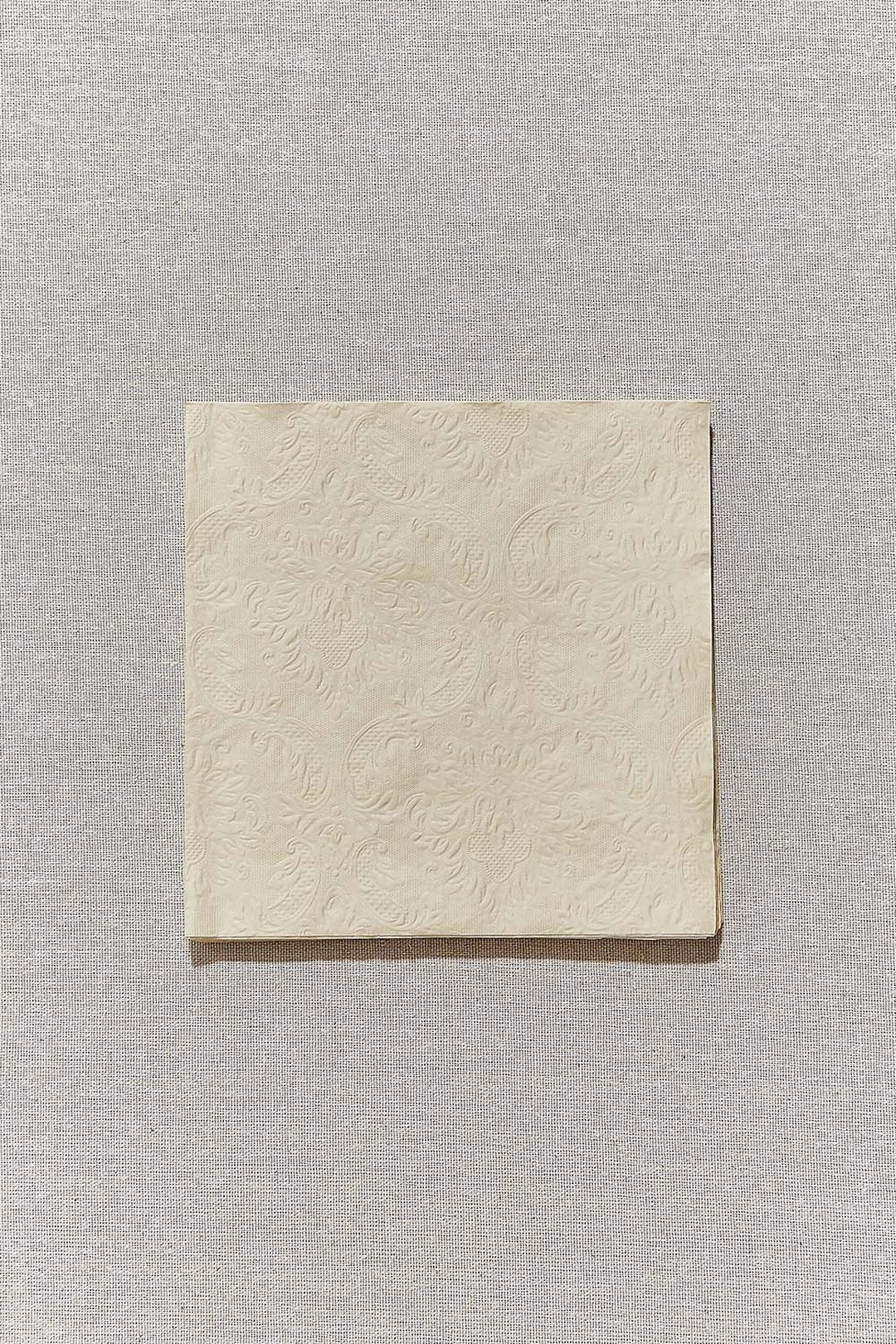 Moments 16'lı Peçete Krem 33x33 cm