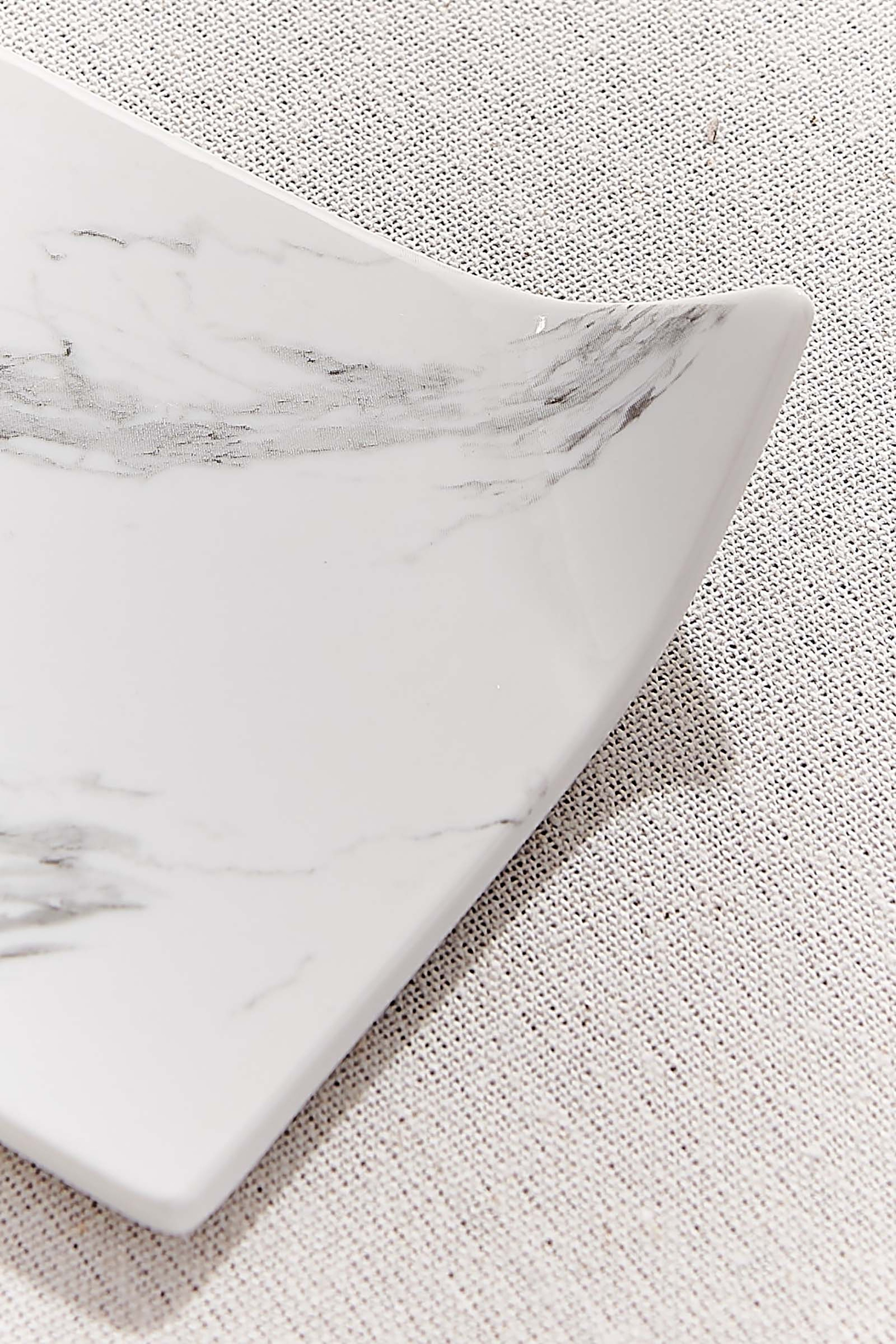 Marble Porselen Mini Servis Tabağı 10 cm