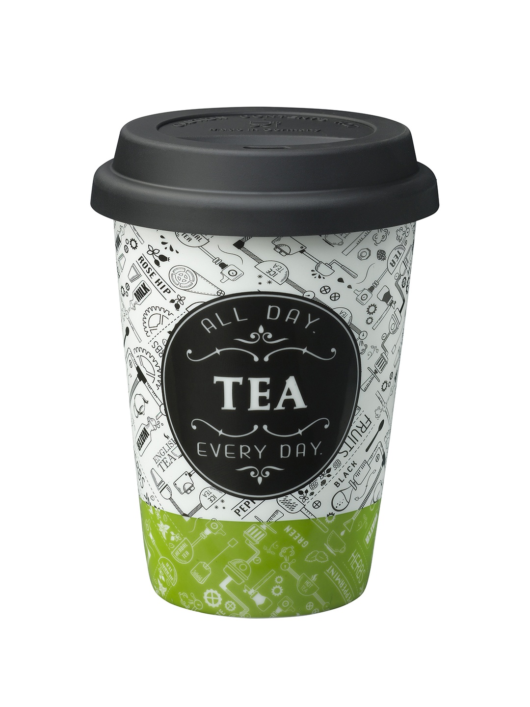 Tea To Go Porselen Kupa