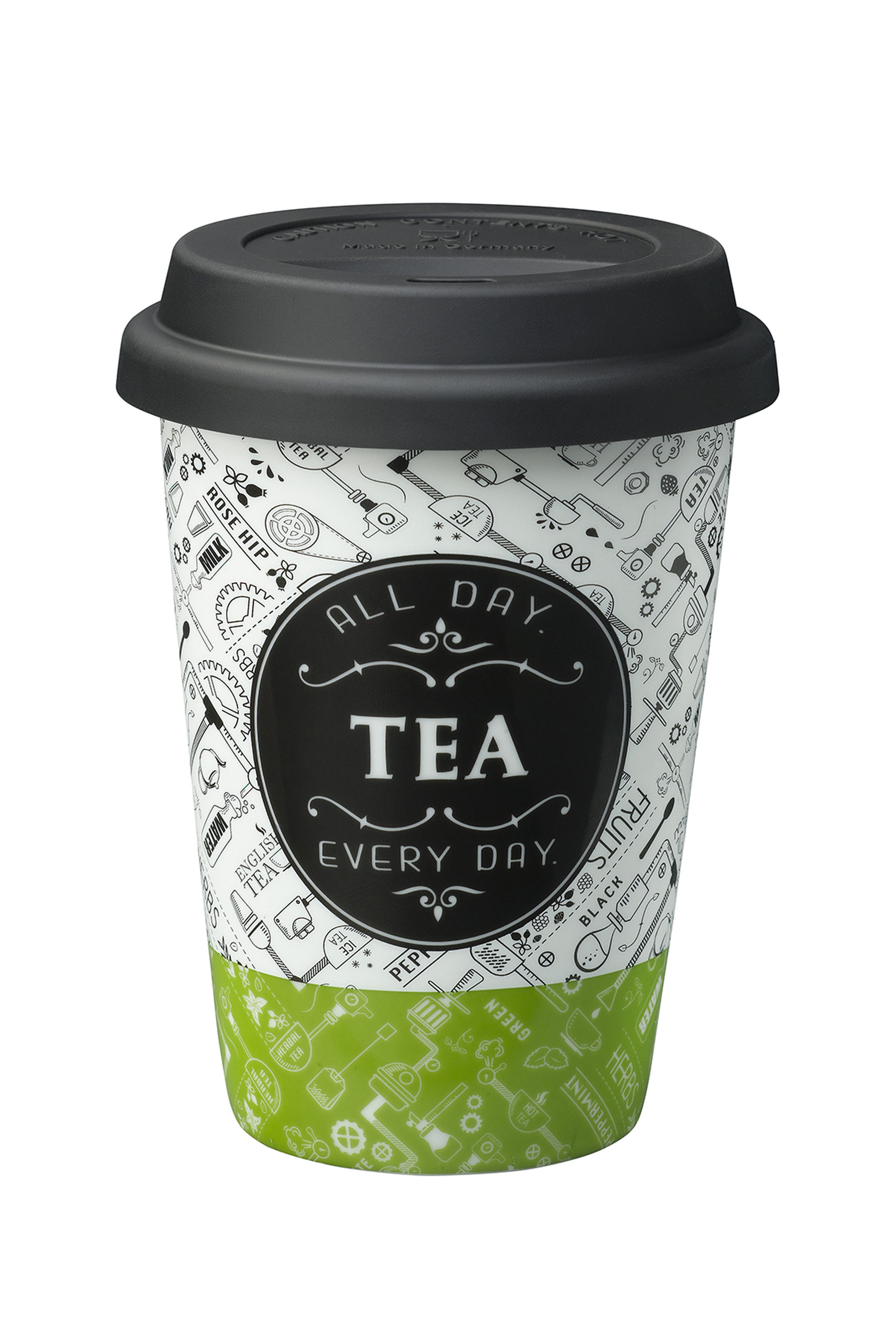 Tea To Go Porselen Kupa