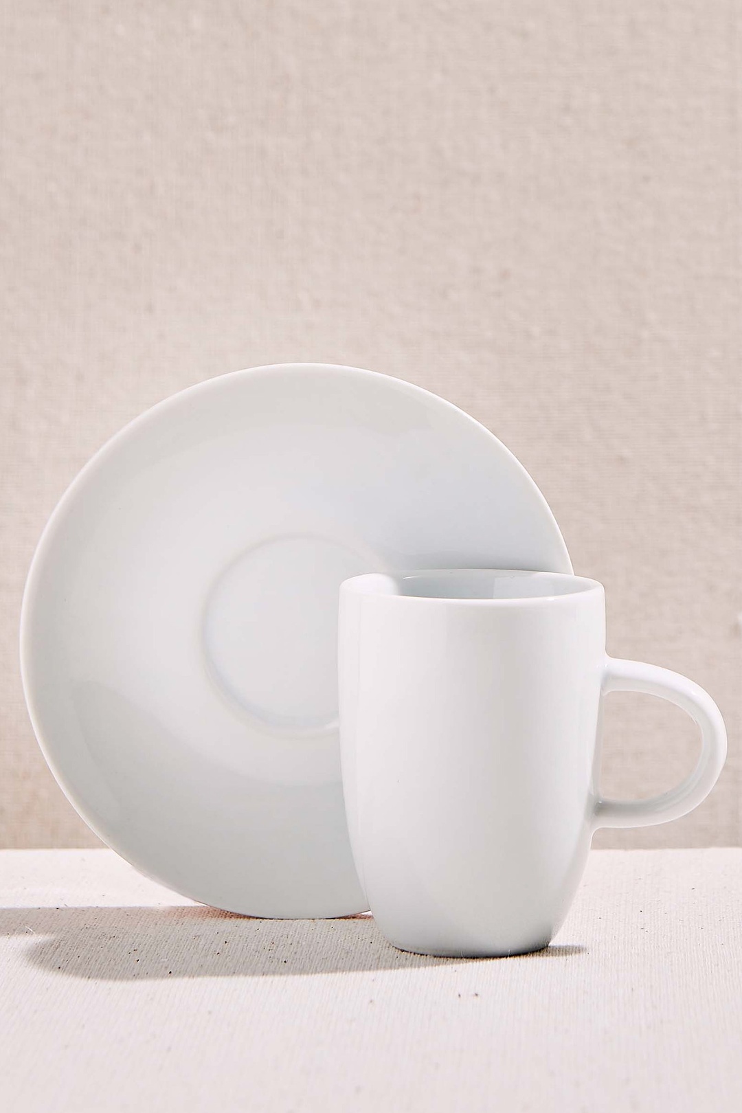 Basic Porselen Espresso Fincanı Beyaz