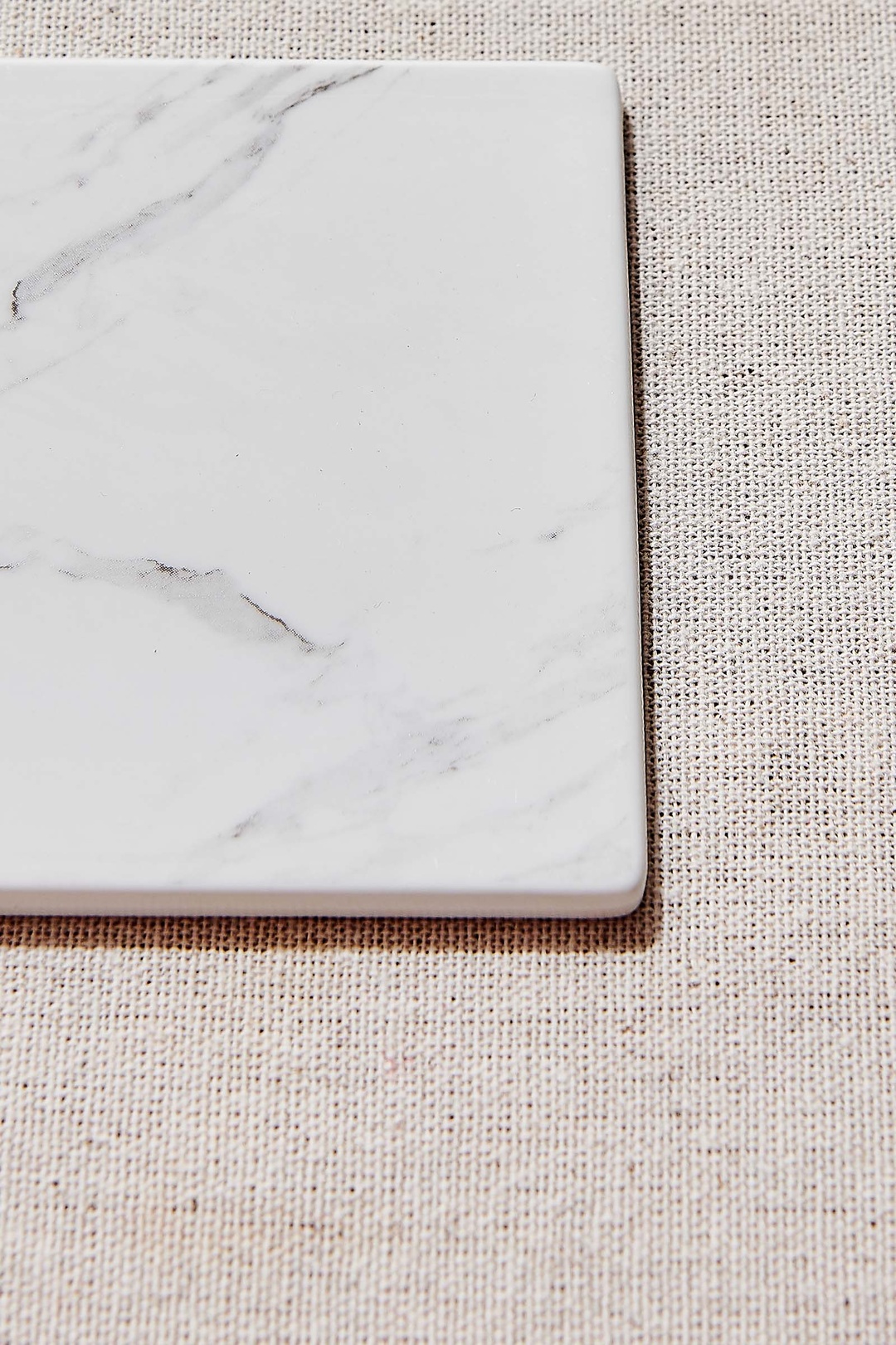 Marble Porselen Kare Bardak Altlığı 4'lü Set