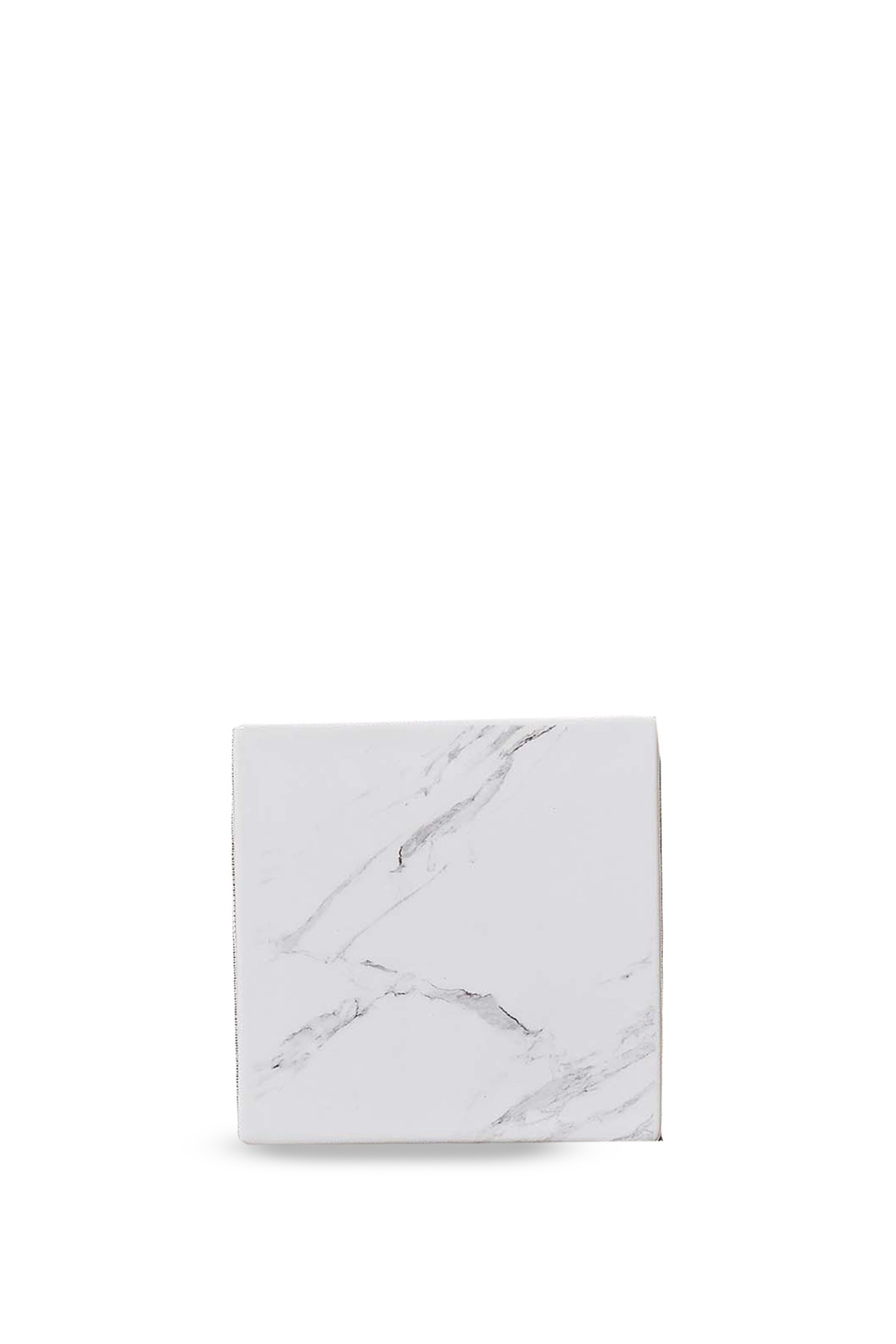 Marble Porselen Kare Bardak Altlığı 4'lü Set