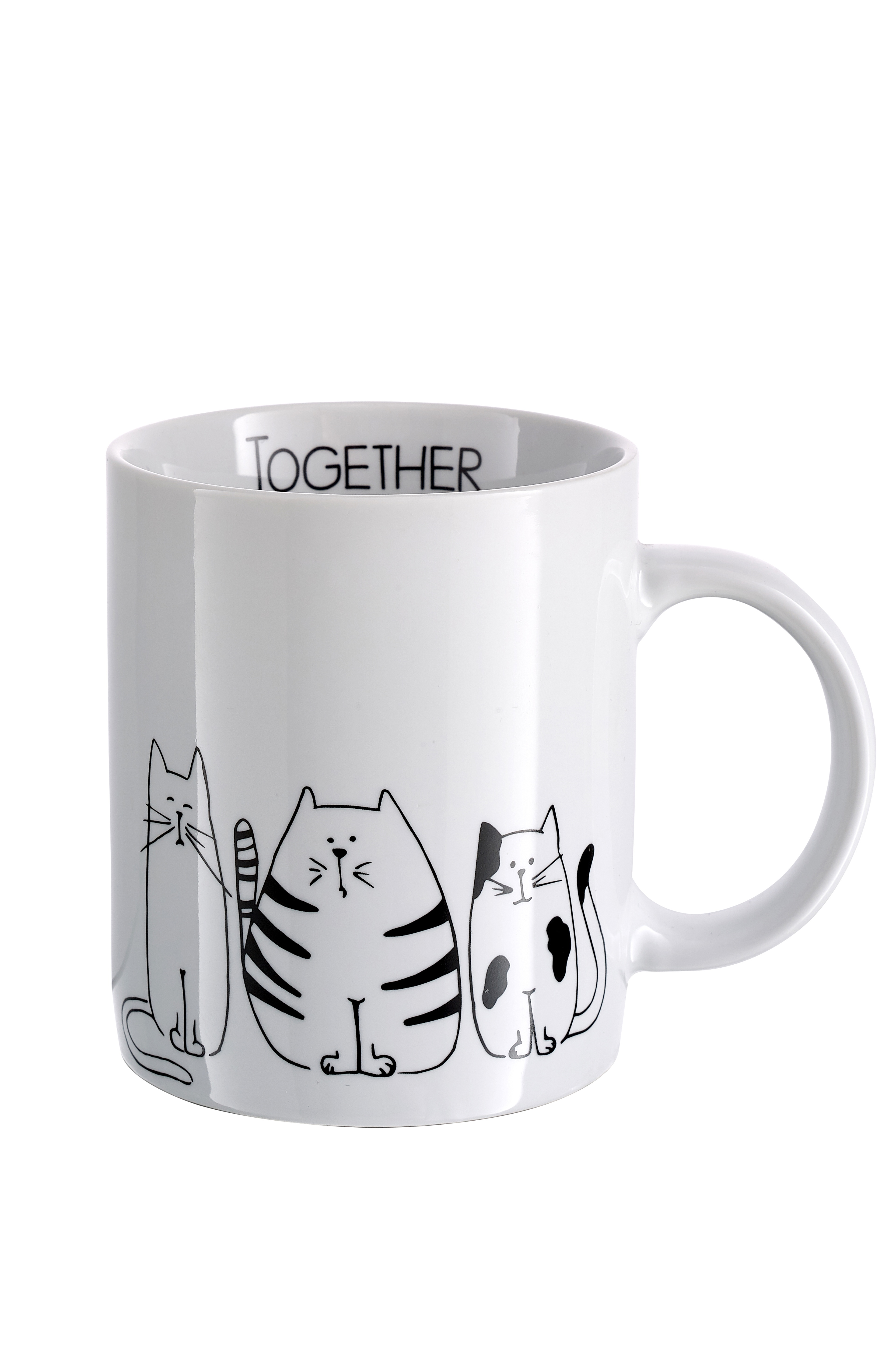 Funny Cats Porcelain Mug
