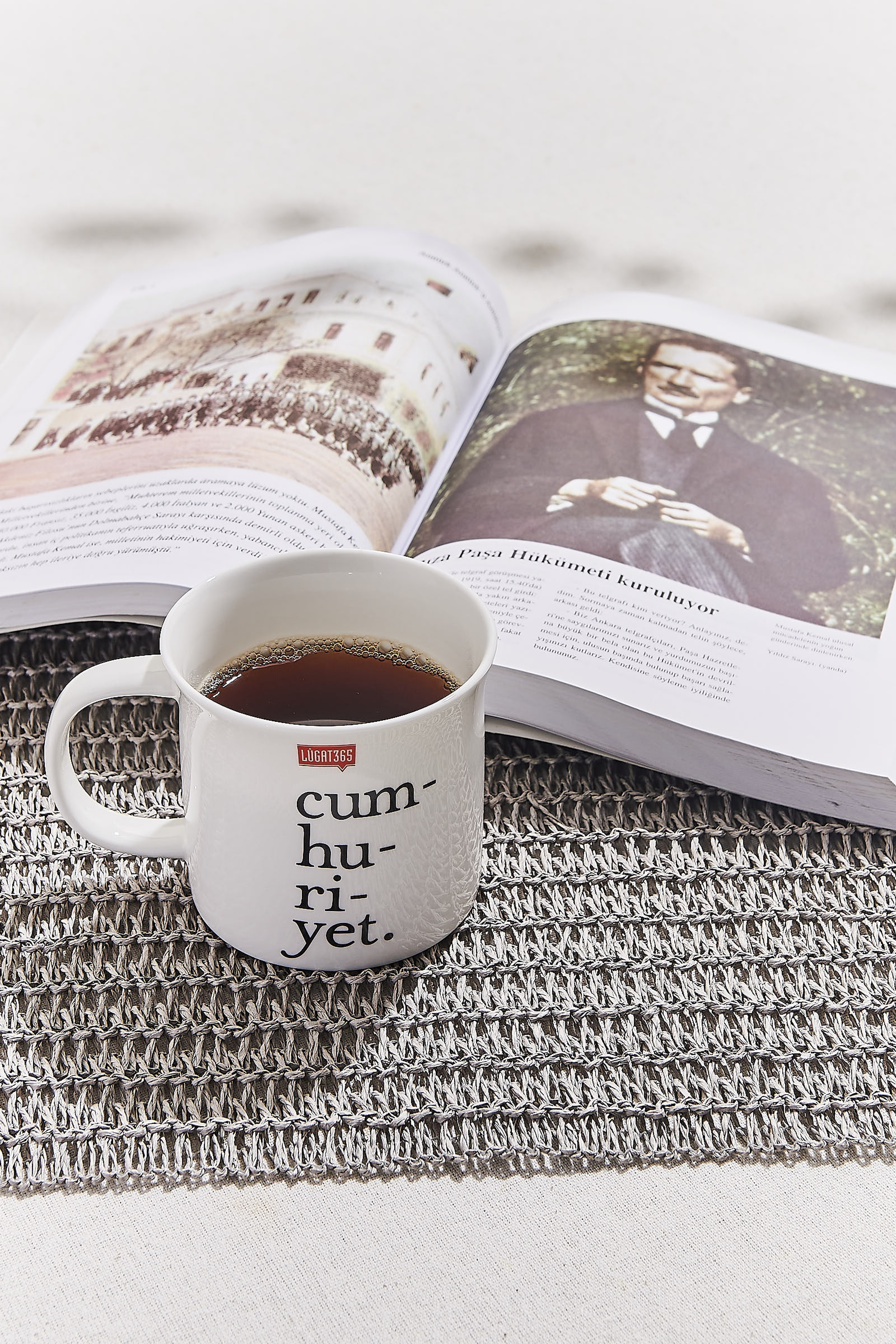 Cream Republic Porcelain Cup