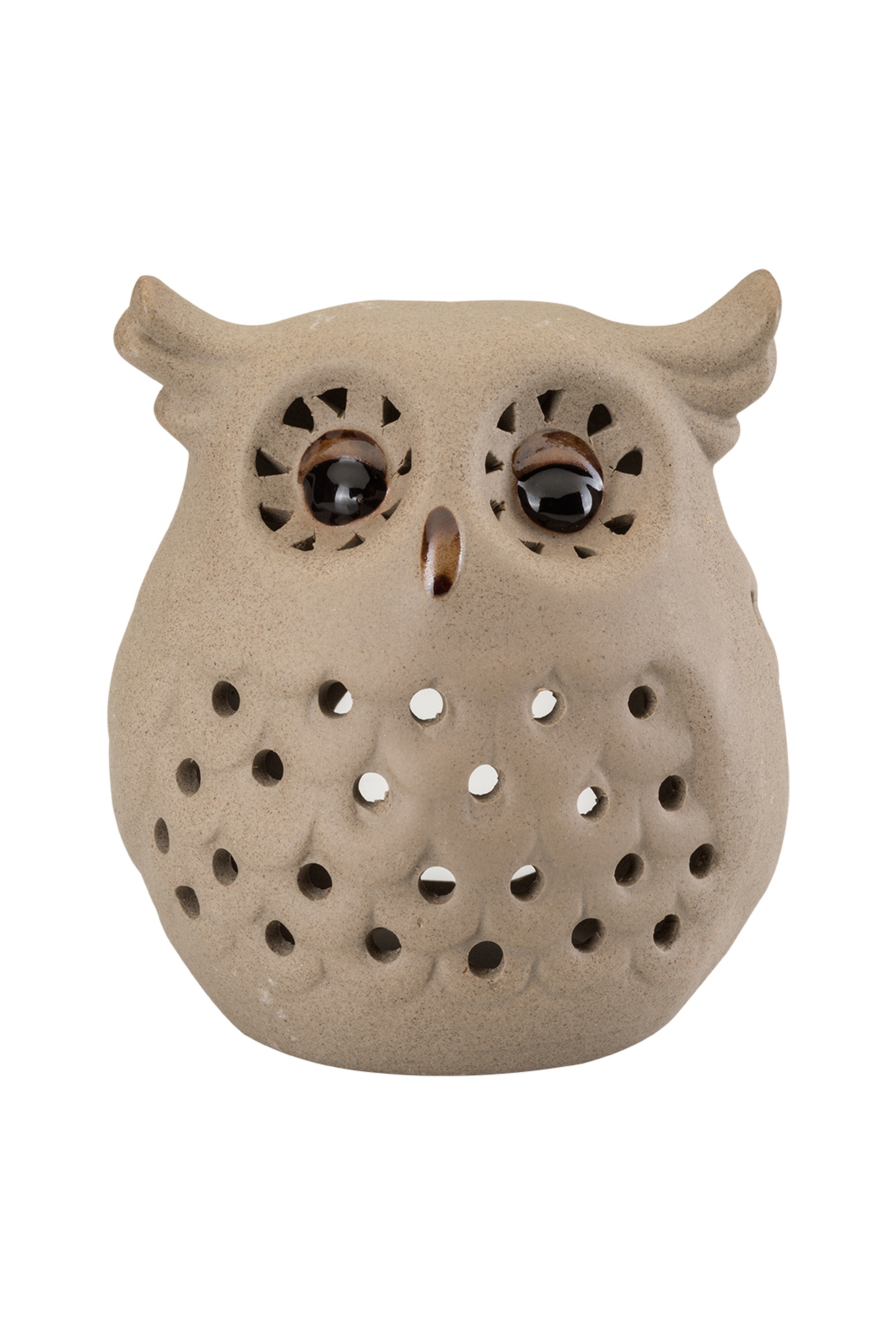 Fur Ceramic Tealight Candle Holder