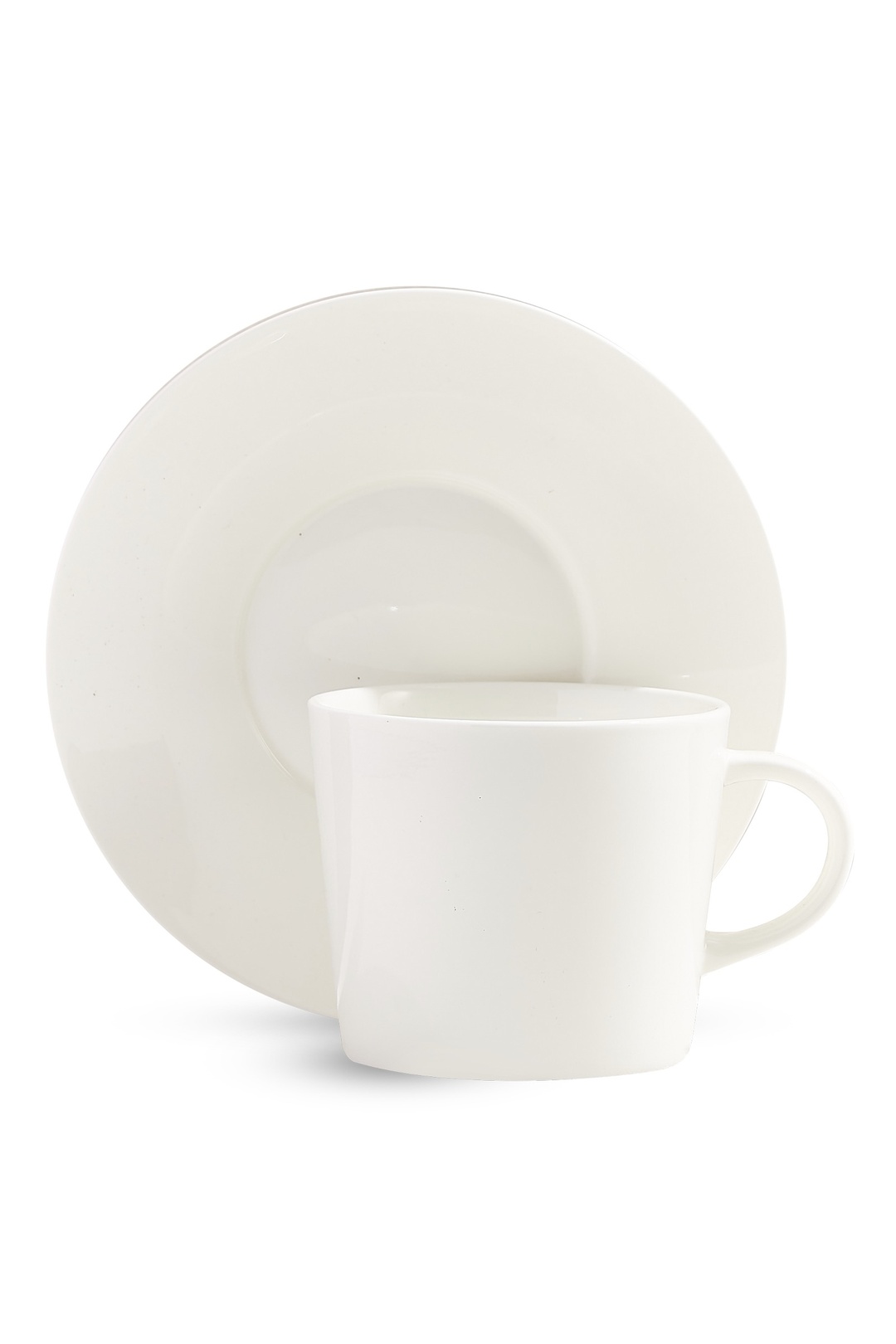 Blank 2 Porselen Çay Fincanı Beyaz