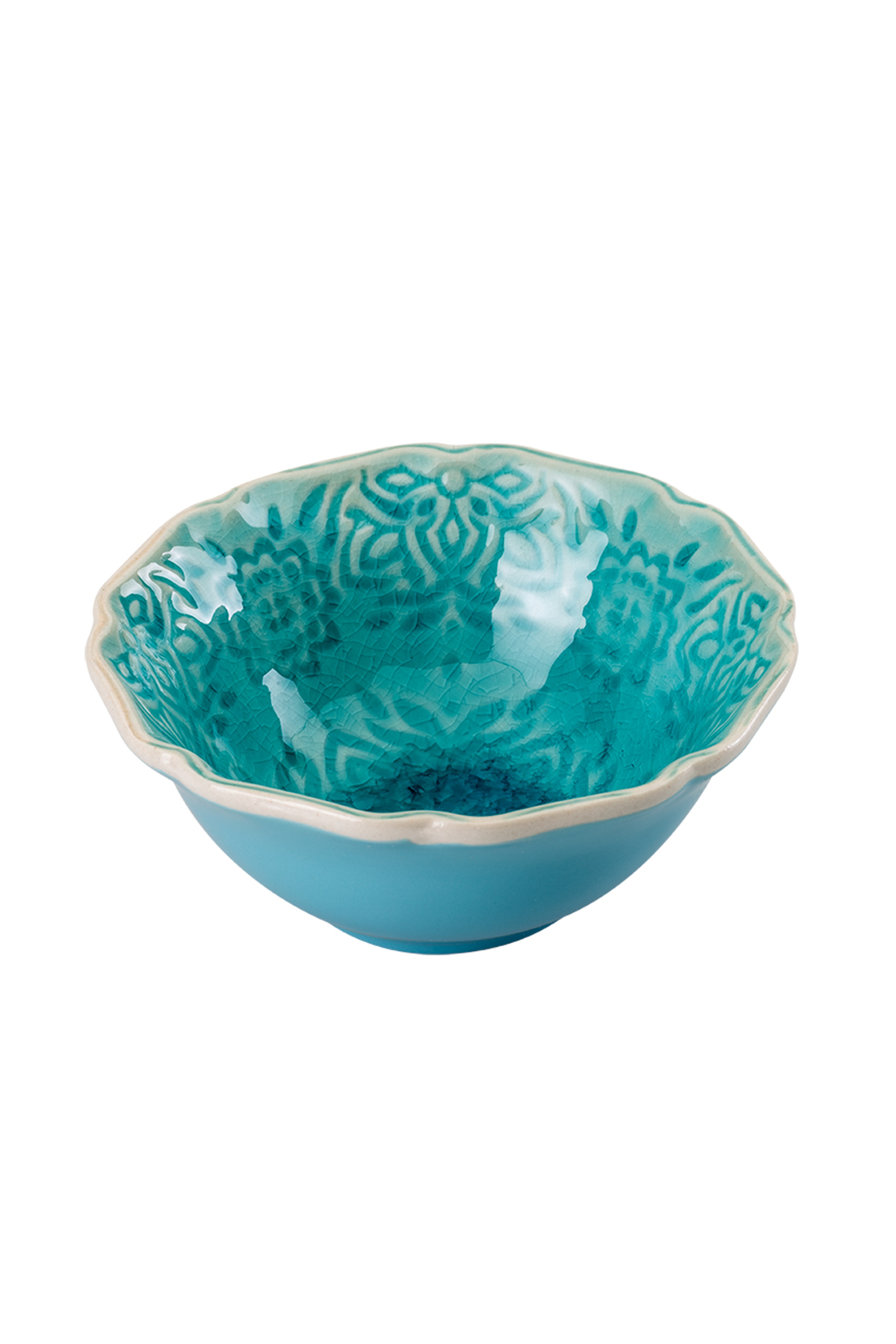 Blue Hope Ceramic Serving Bowl S