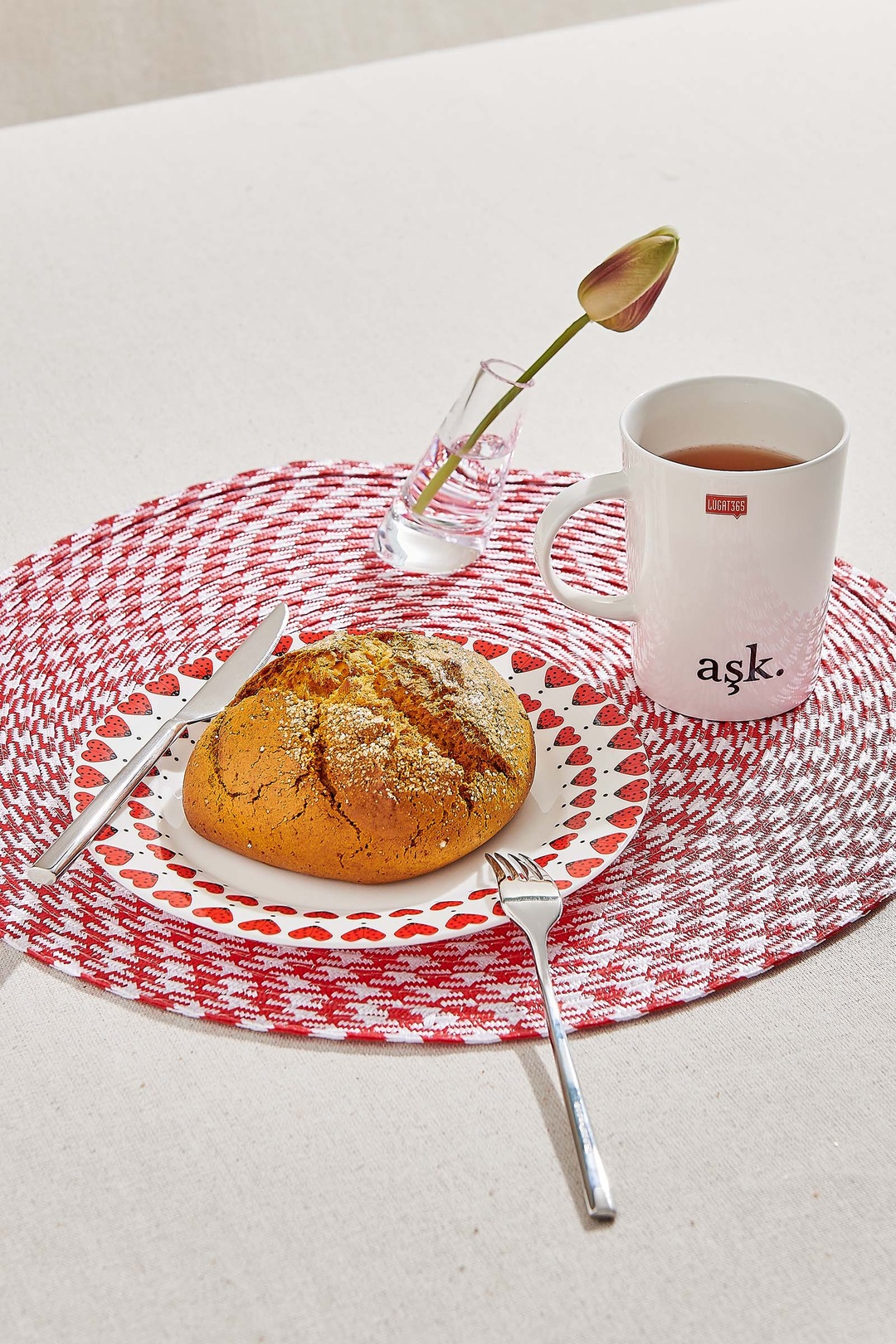 Aşk Porselen Kupa