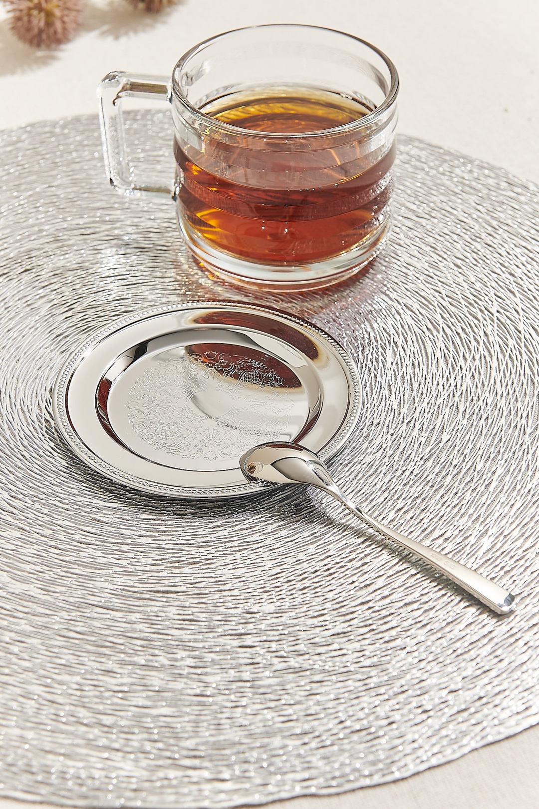 Misafir Metal Bardak Altı 11 cm