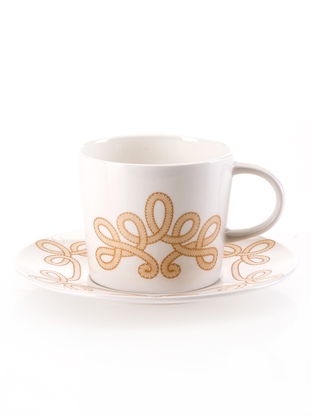 Gold Loop Porselen Çay Fincanı