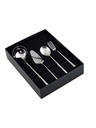 Chrome Stockholm Service Set 4 Piece