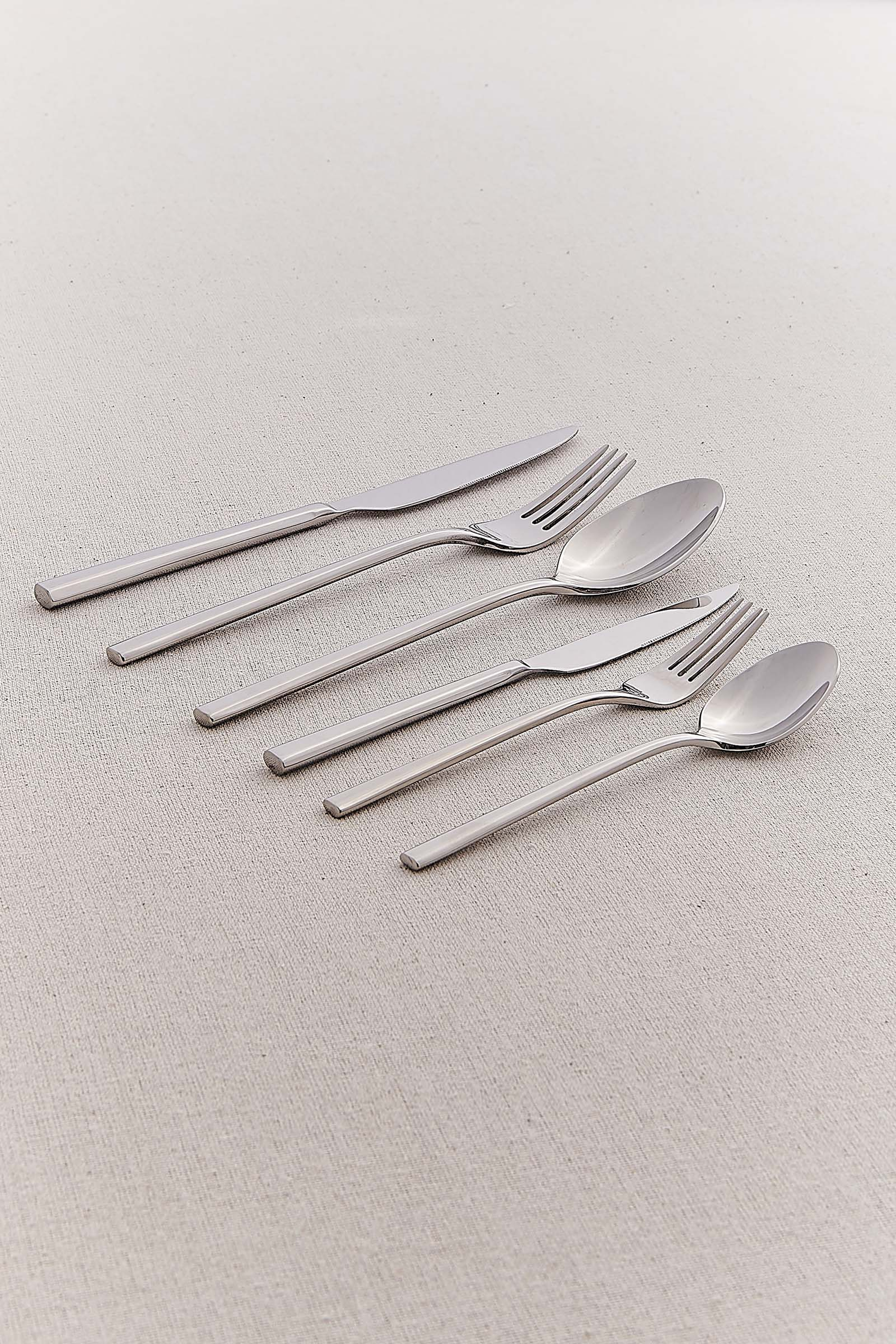 Chrome Stockholm Cutlery Set 36 Pieces