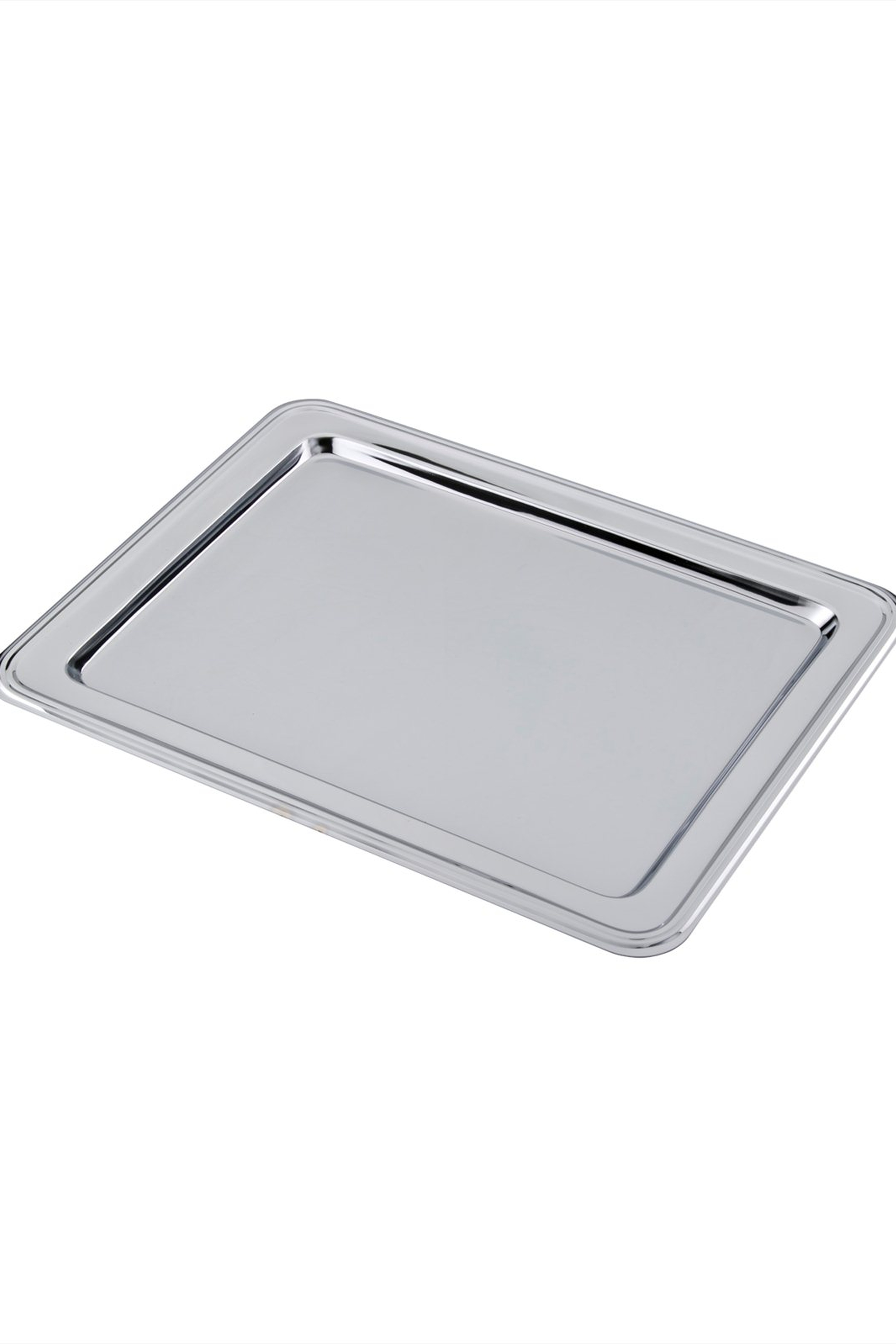 Basic Metal Rectangular Tray 36.5x28 Cm