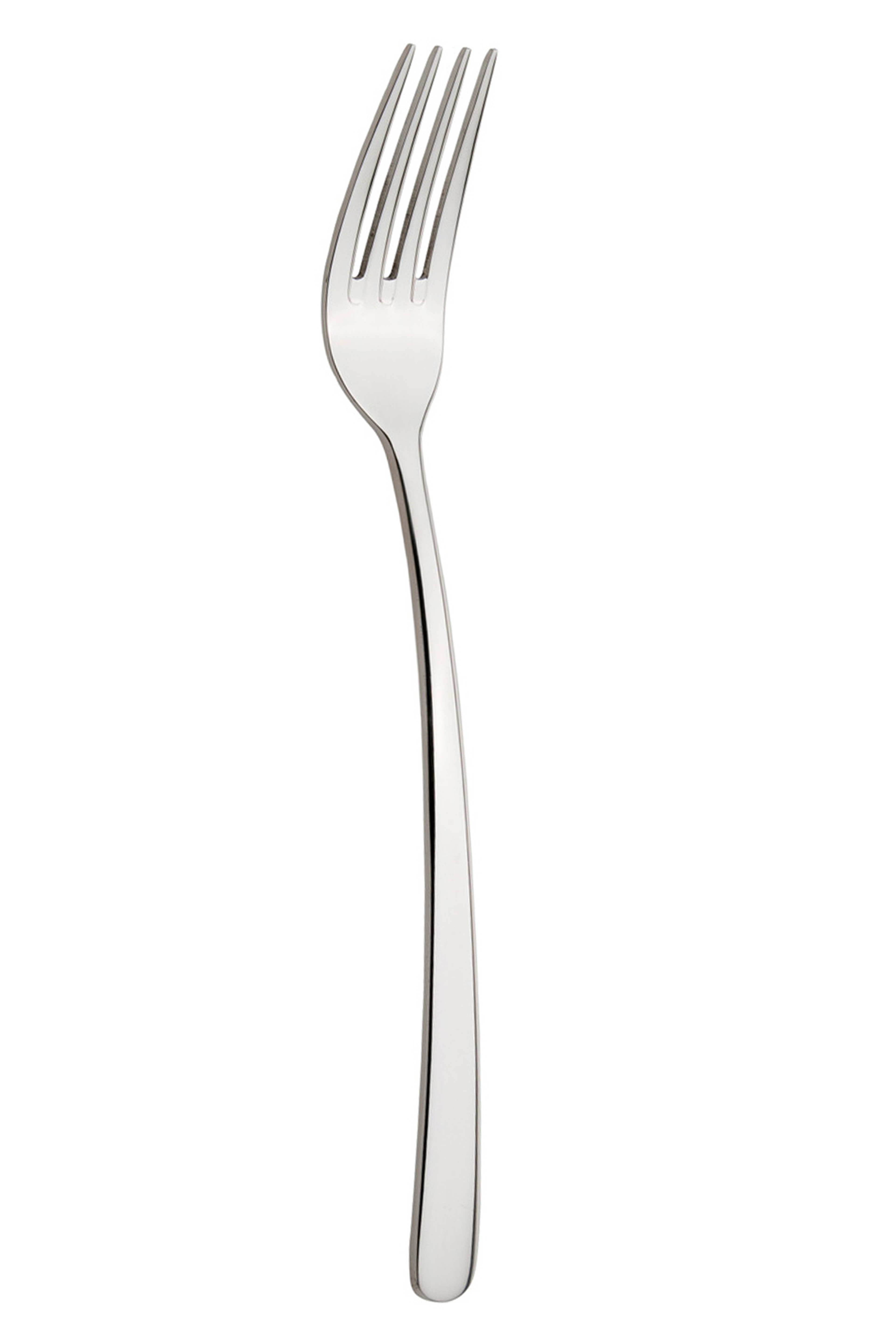 Amberes Dinner Fork in Chrome