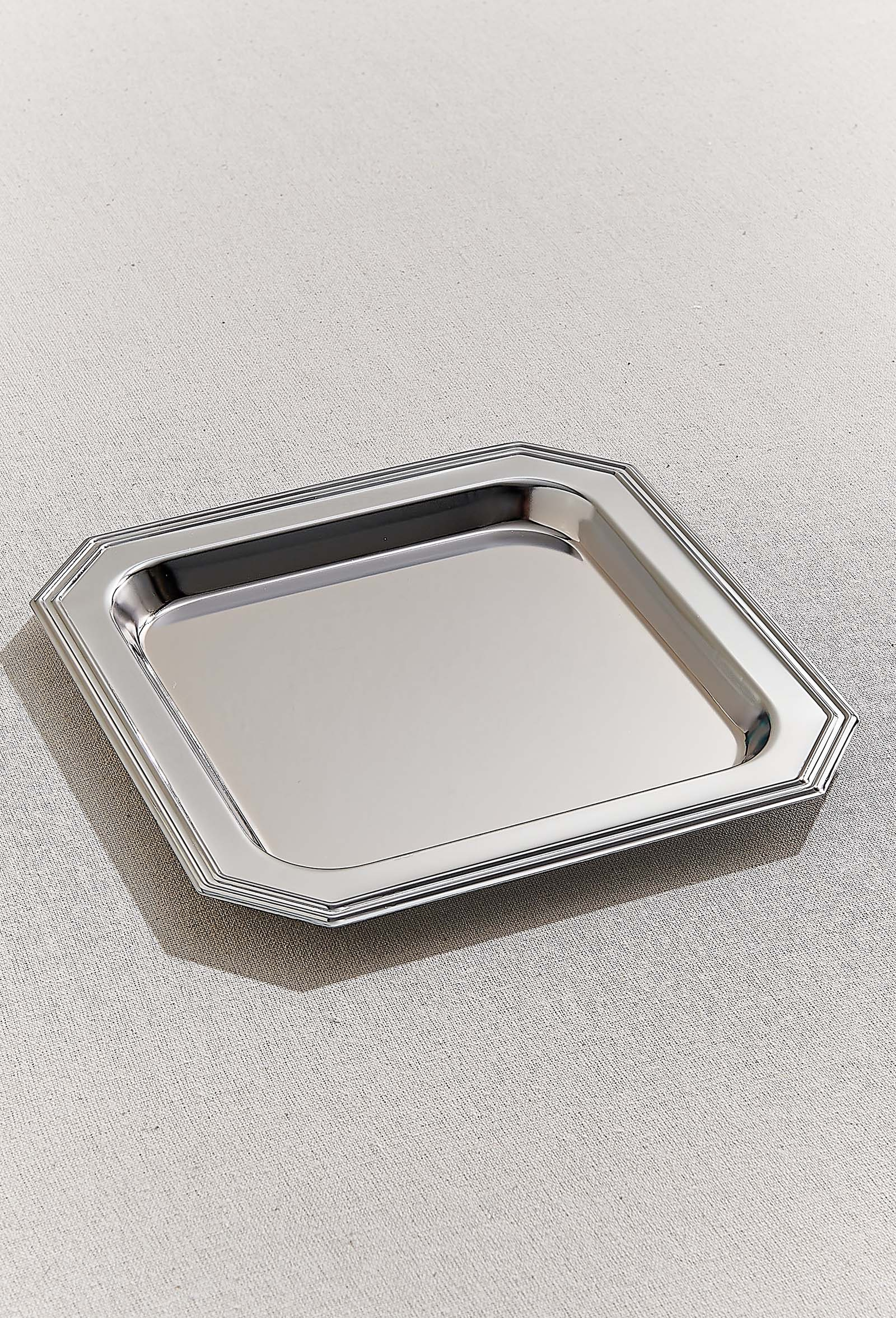 Octagon Metal Tepsi Kare