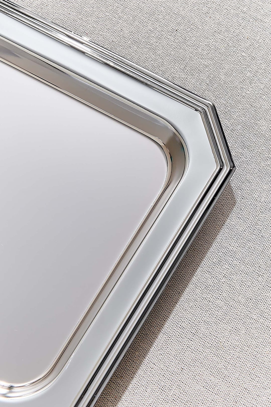 Octagon Metal Tepsi Kare