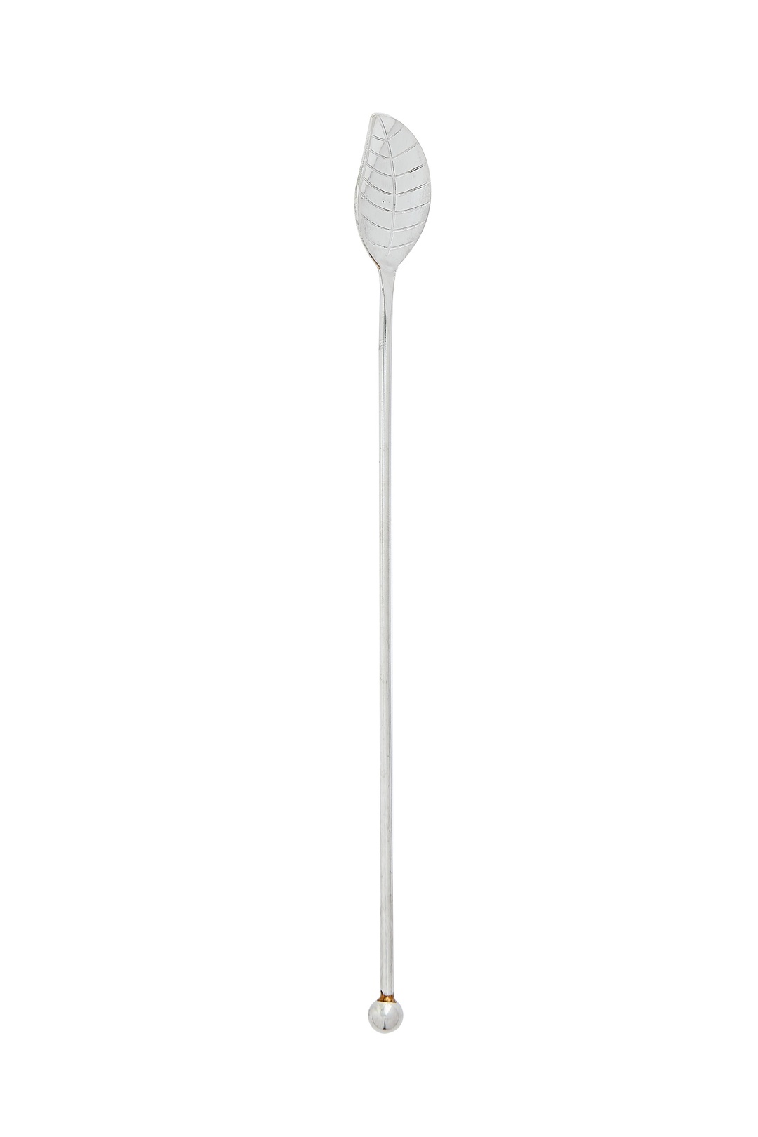Yaprak Kokteyl Kaşığı Silver